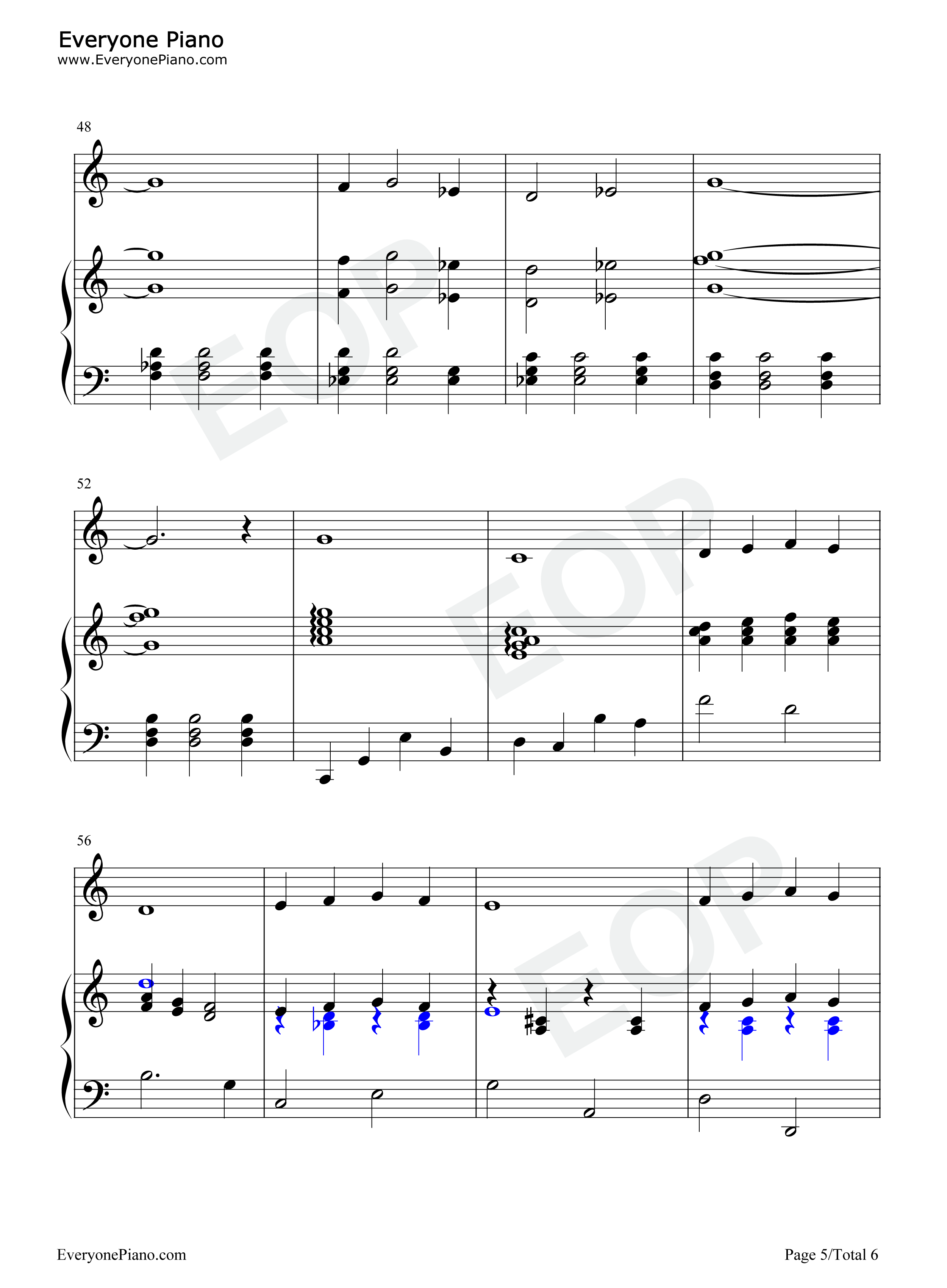 The Way You Look Tonight钢琴谱-Jerome Kern5