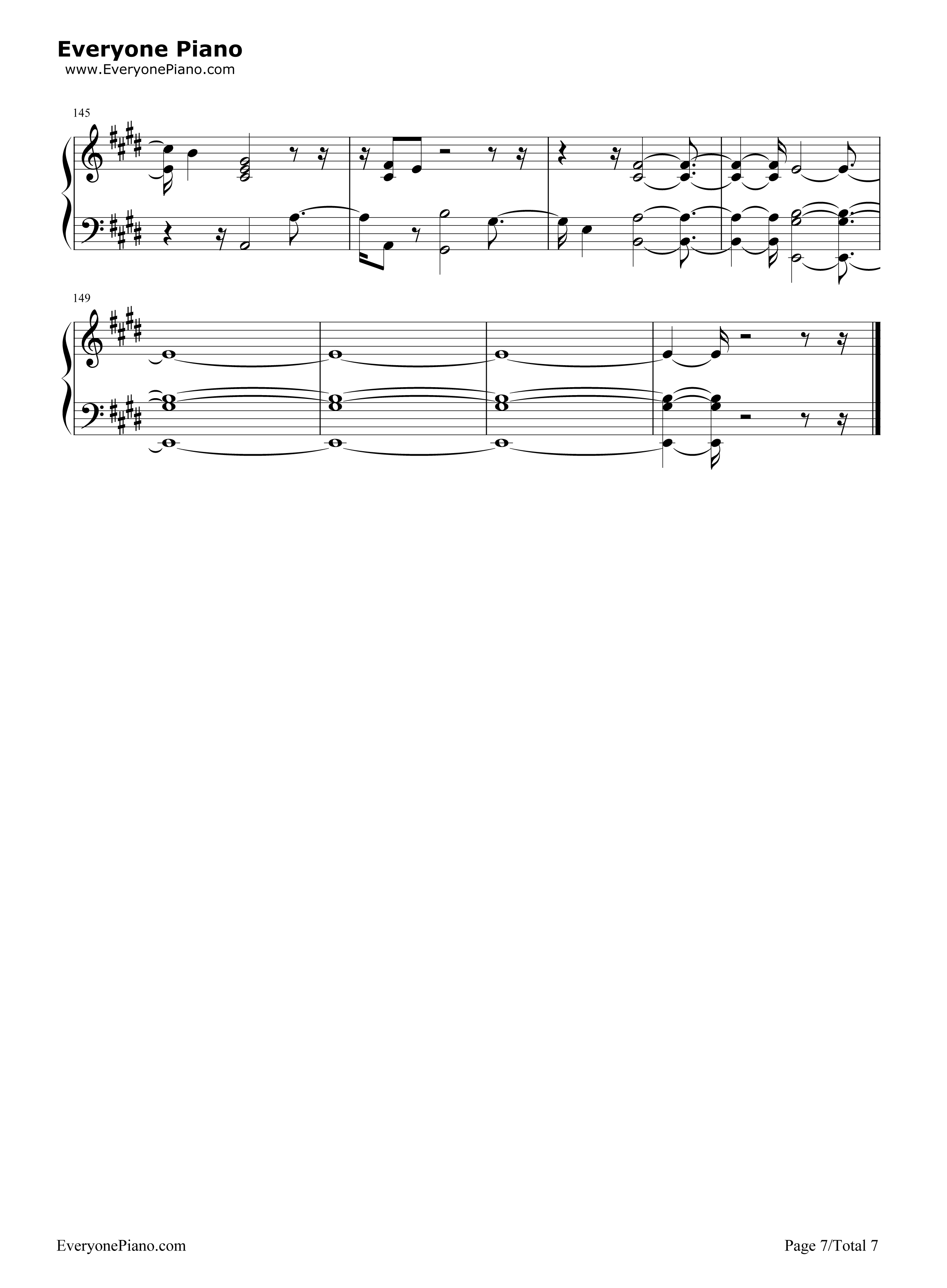 Change钢琴谱-Charlie Puth James Taylor7