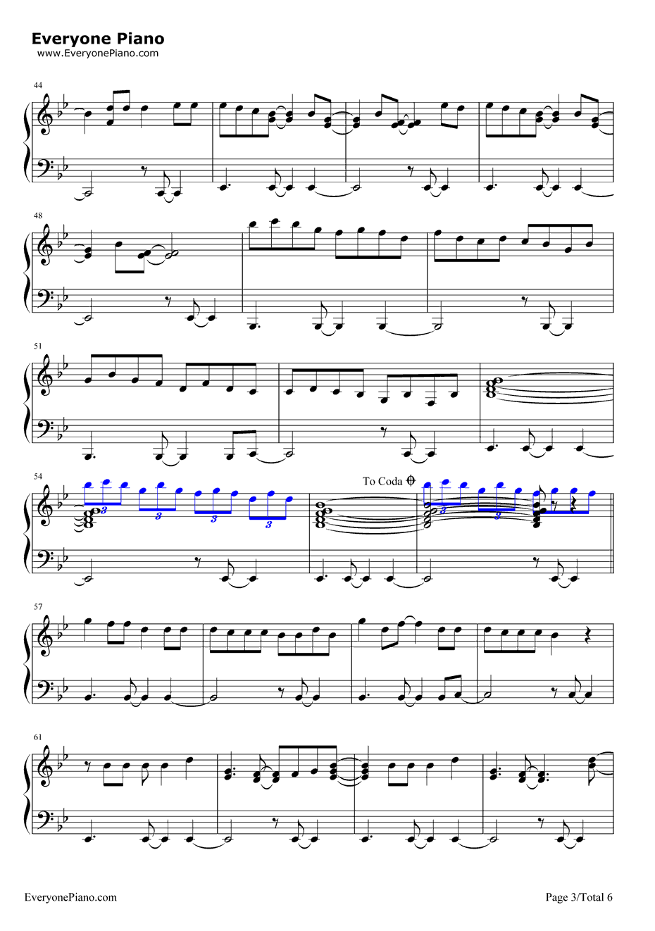 HurtsLikeHeaven钢琴谱-Coldplay3