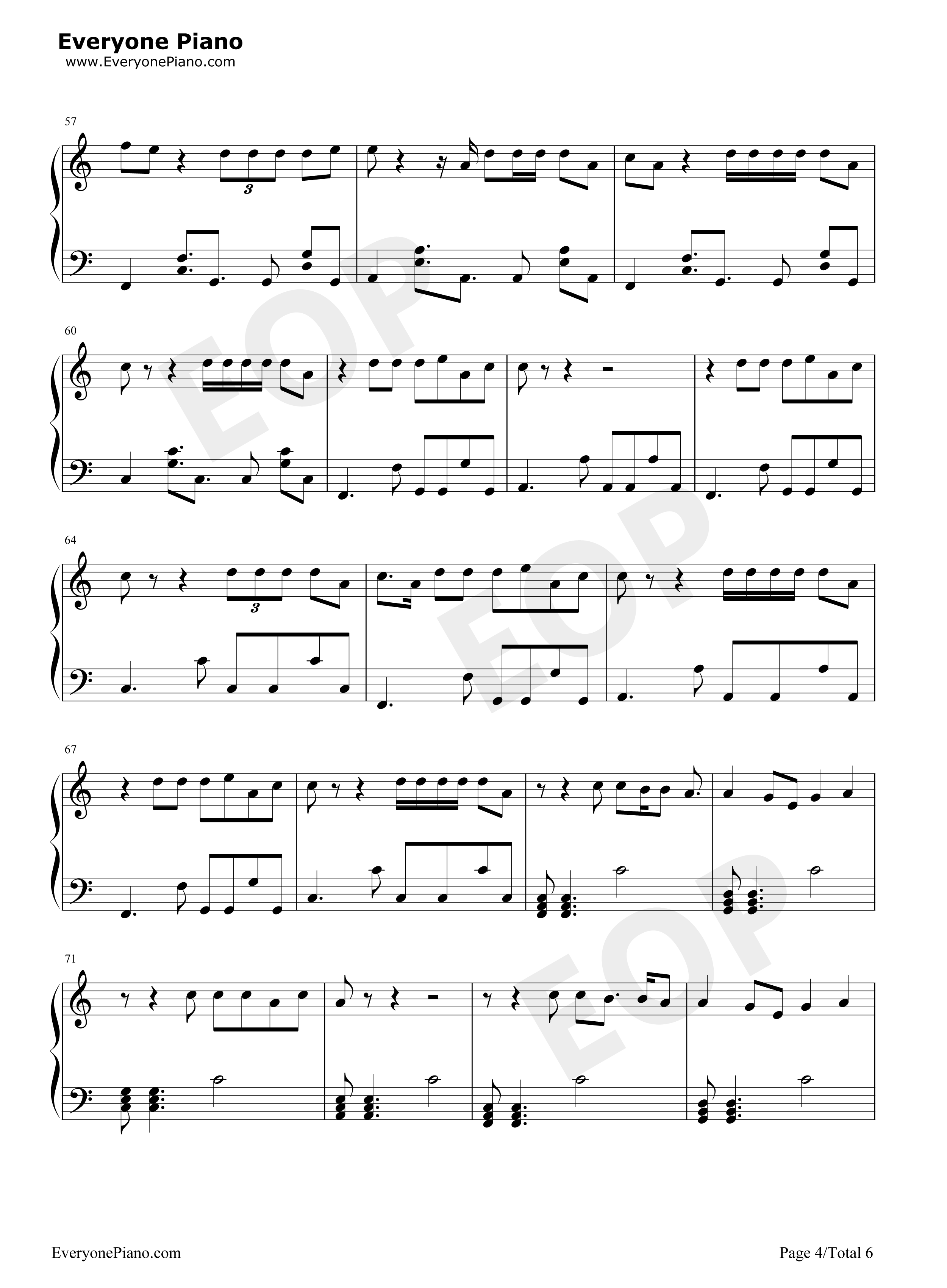 Middle Finger钢琴谱-Phoebe Ryan Quinn XCII4