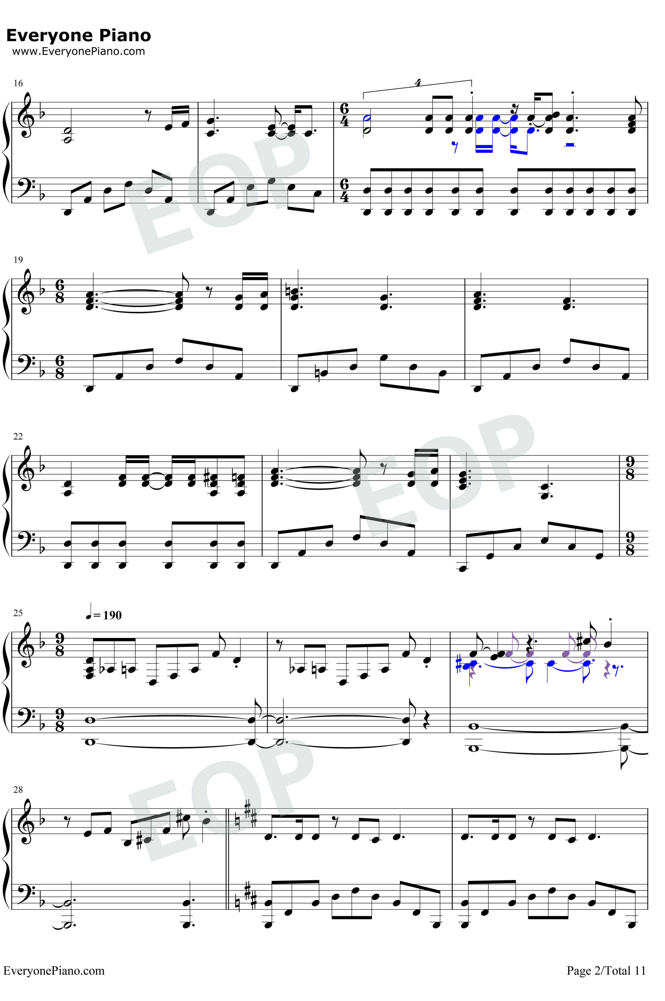 The Adventures of Han钢琴谱-John Williams-游侠索罗星球大战外传OST2