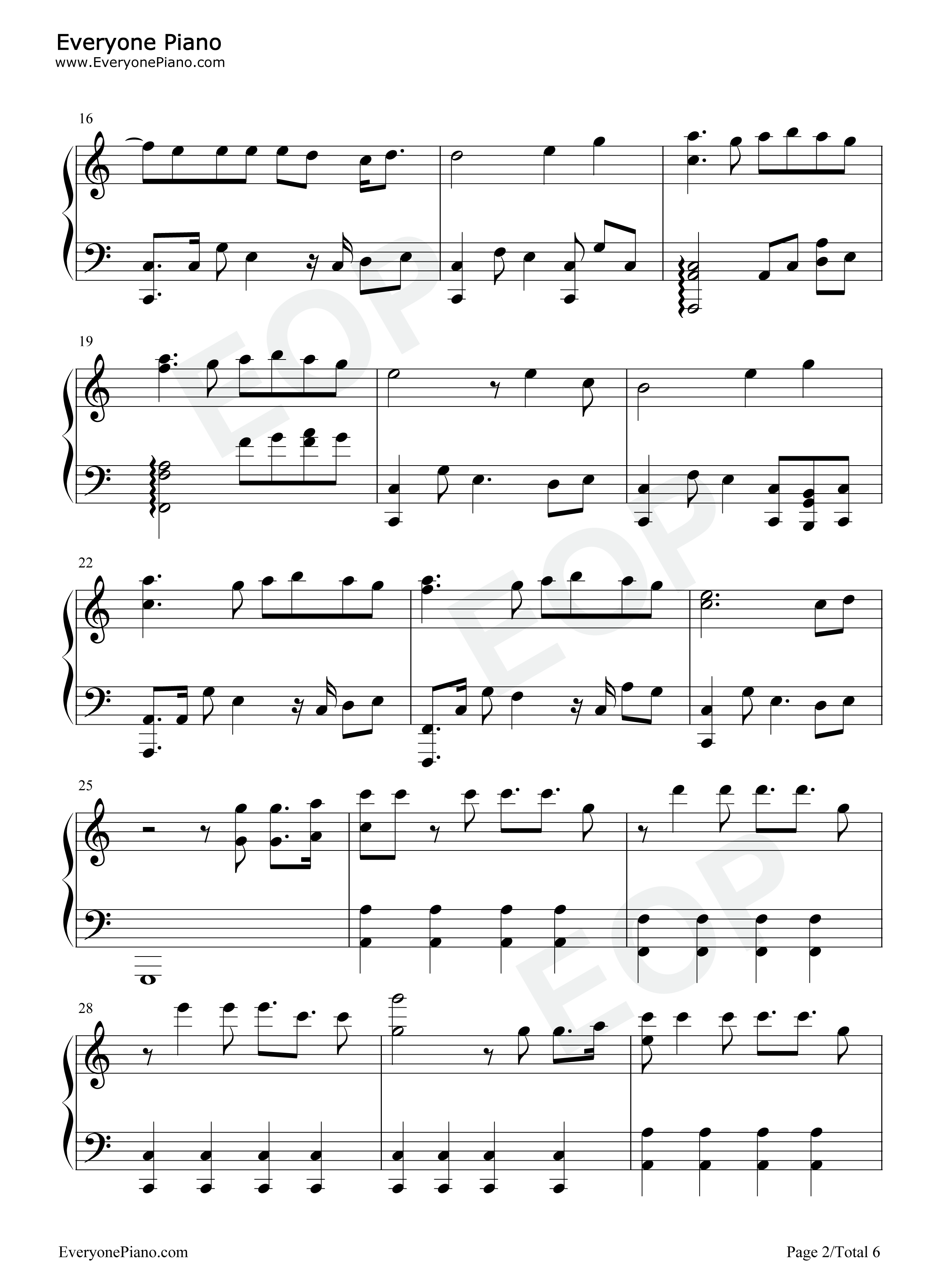 Into the I钢琴谱-IU2