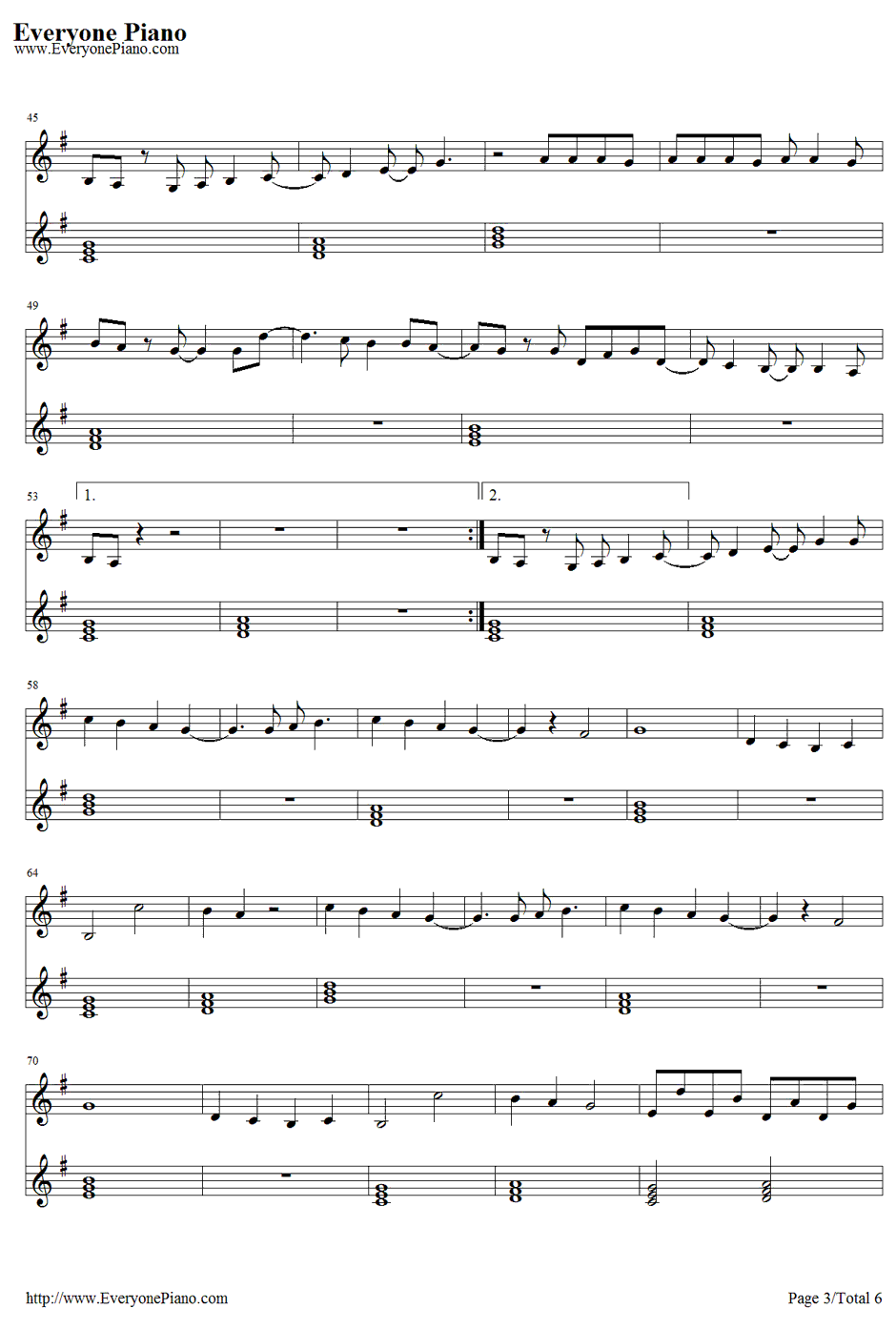 Shine Days钢琴谱-GirlsDeadMonster（LiSA）-AngelBeats!插曲3