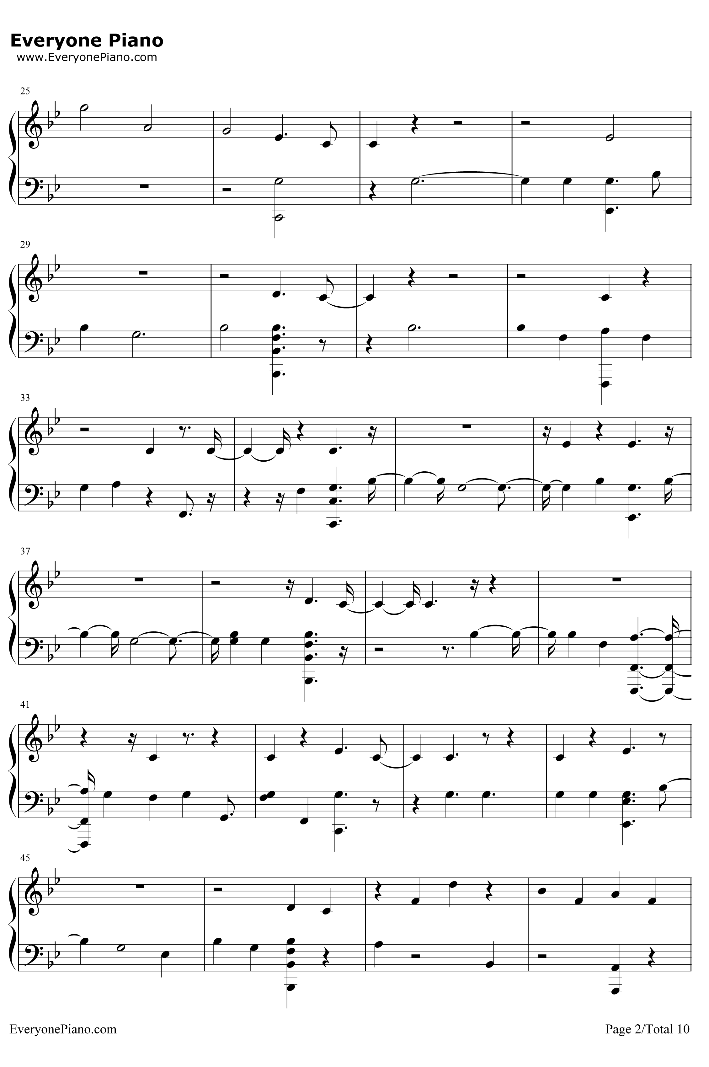 Say Something钢琴谱-Justin Timberlake2