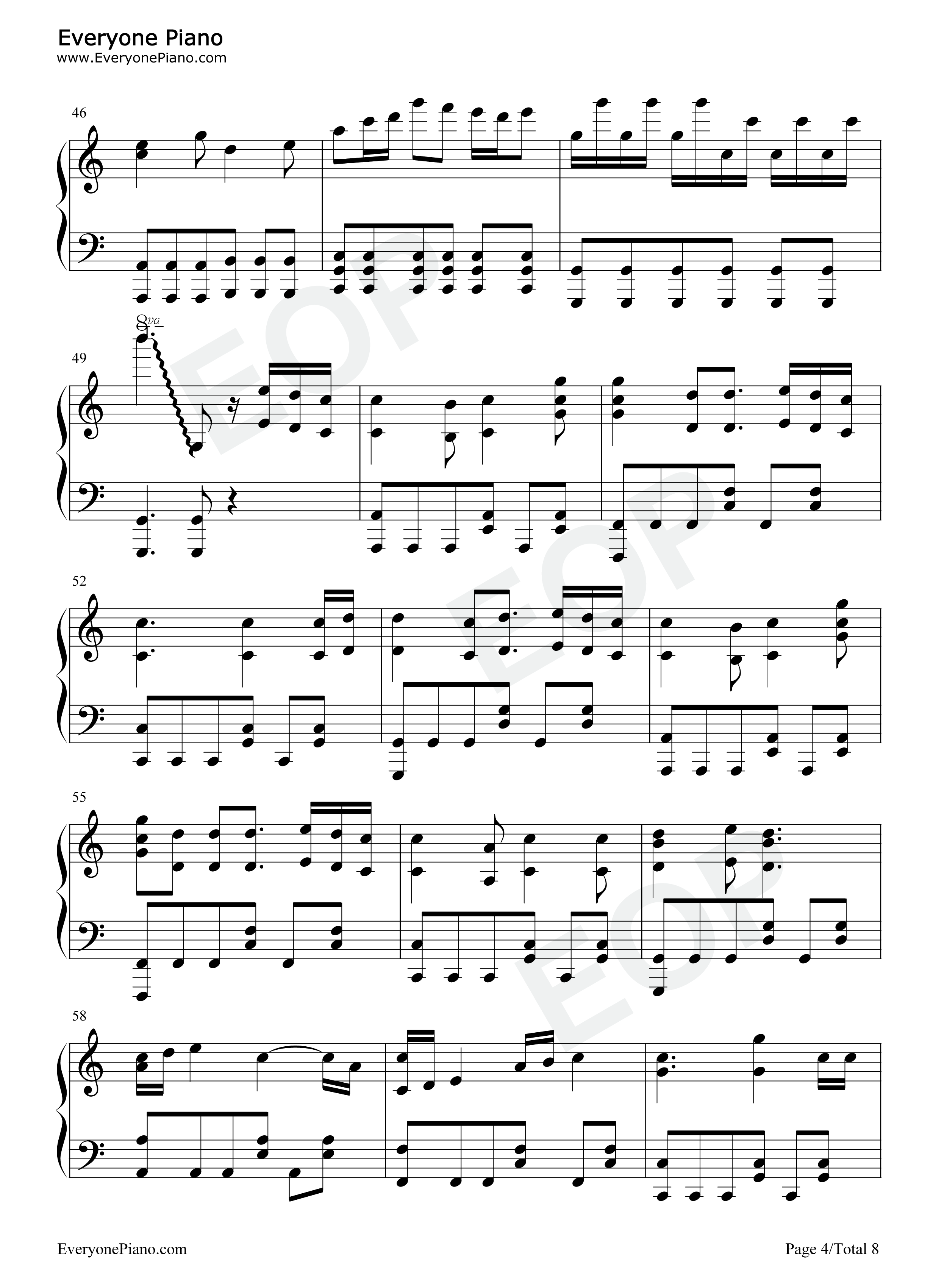 大丈夫钢琴谱-RADWIMPS4
