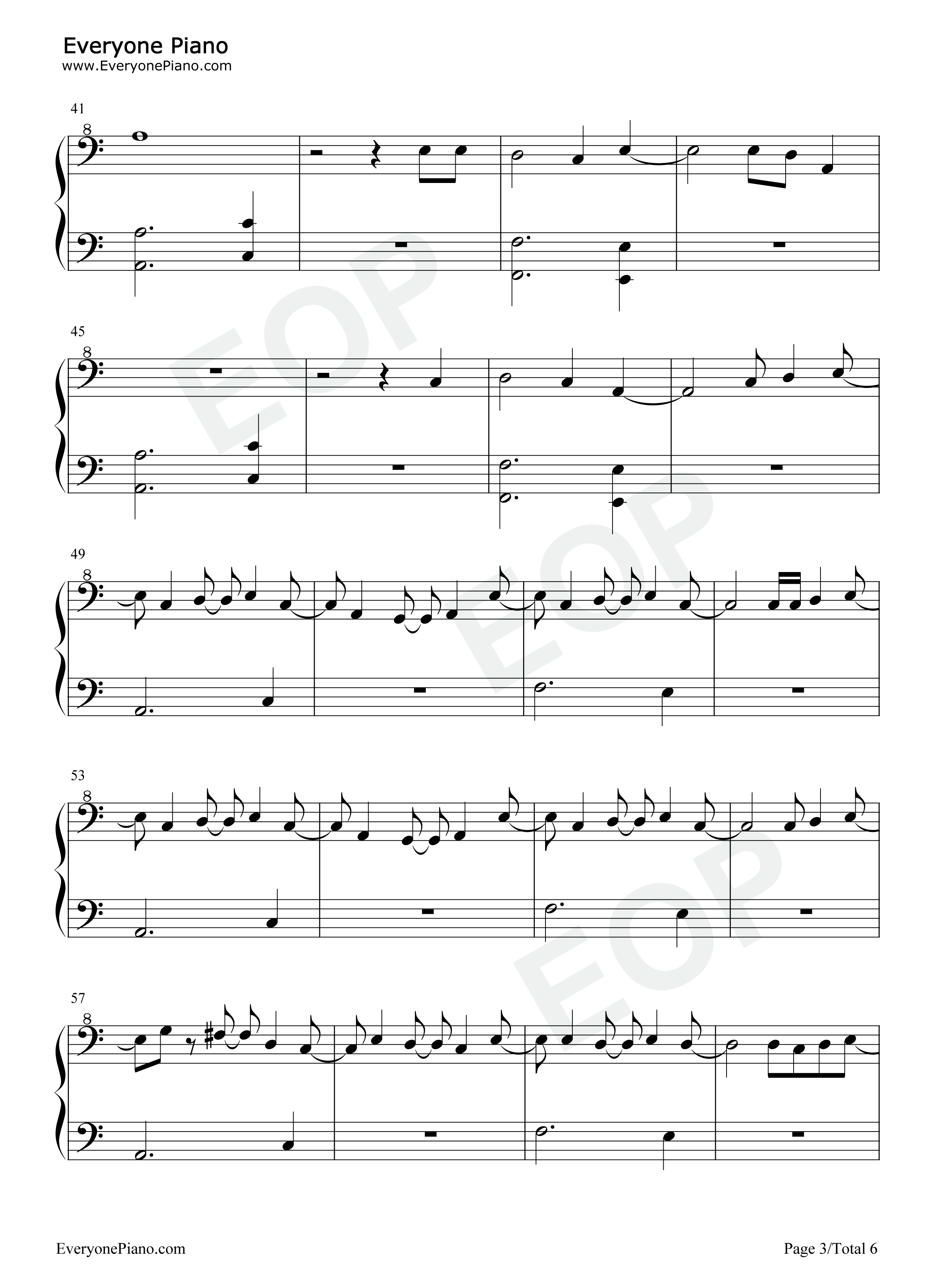 My Hair钢琴谱-Ariana Grande3