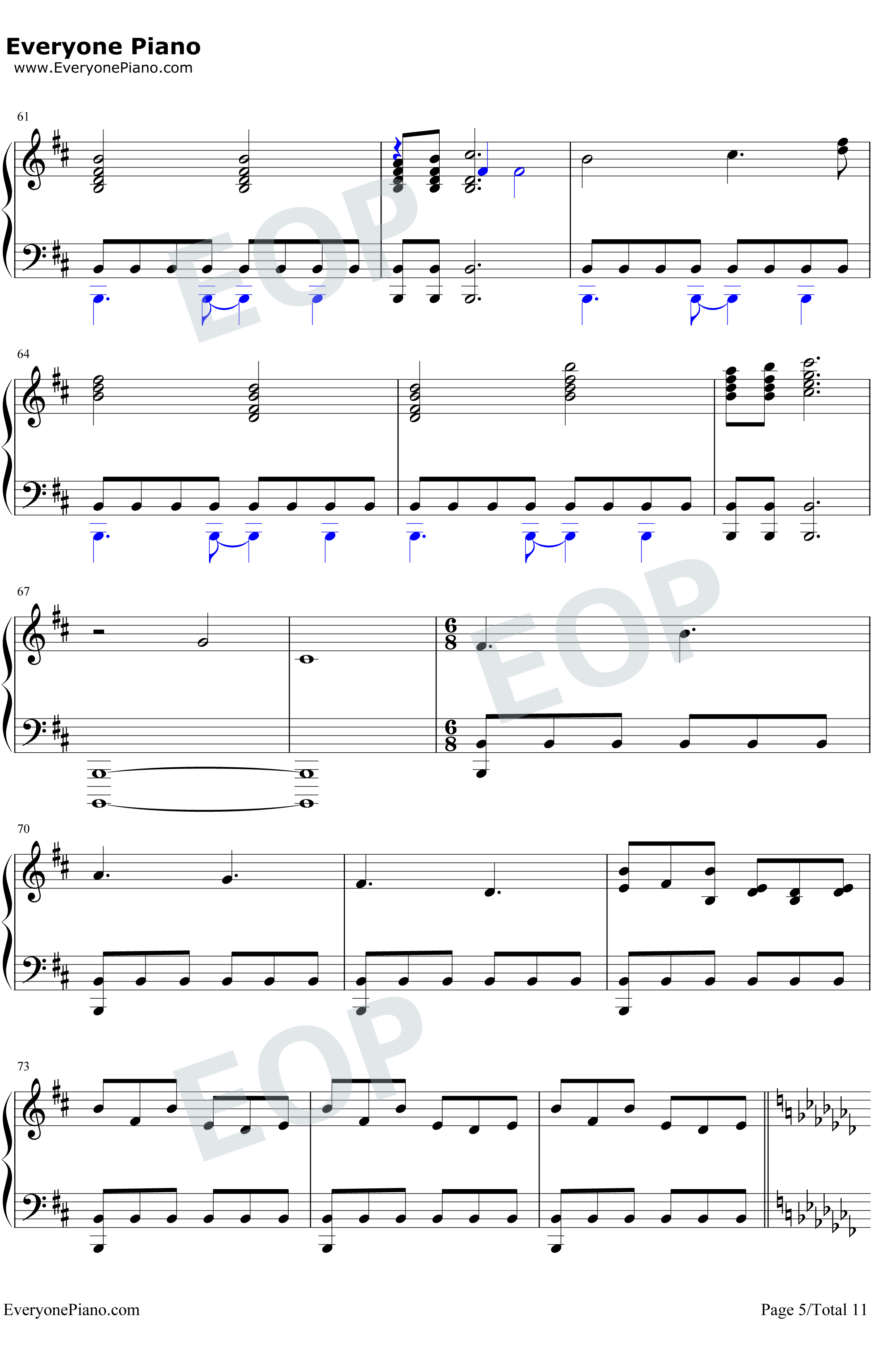Forge钢琴谱-Alan Silvestri5