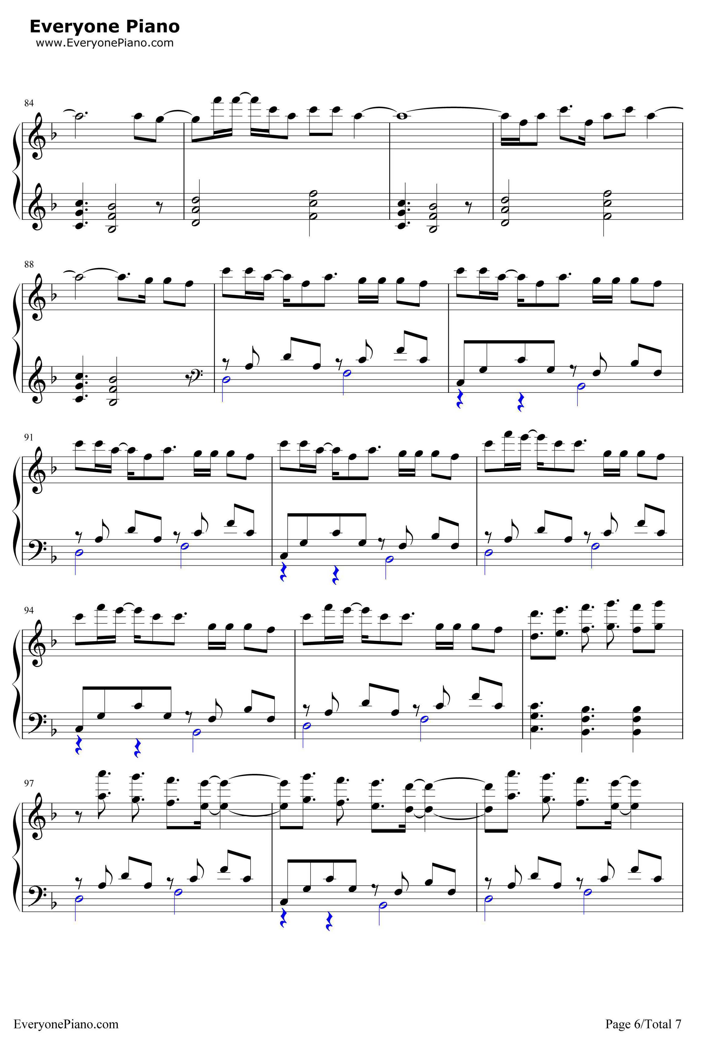 Can't Live Without钢琴谱-Hollyn6