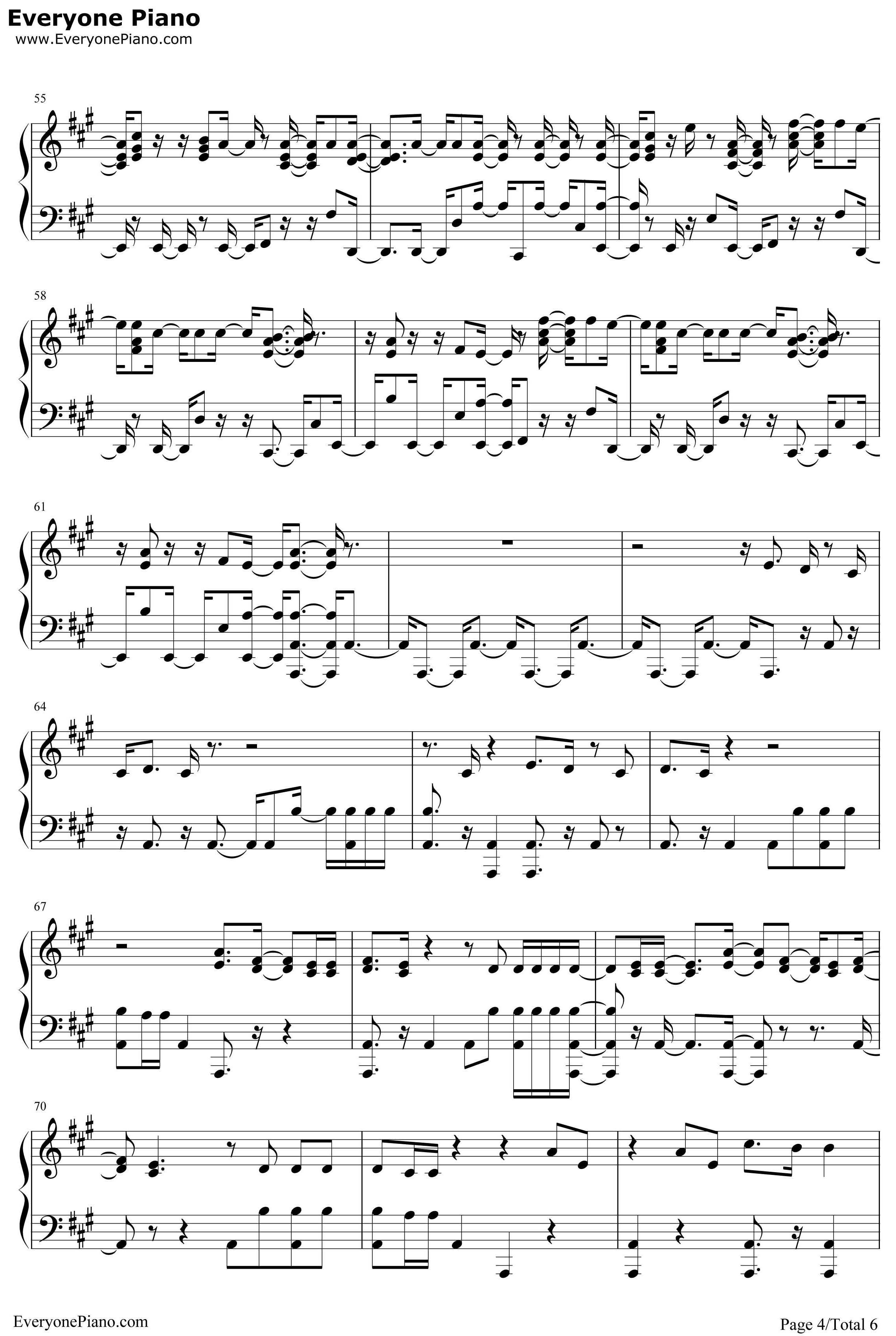 Cut To The Feeling钢琴谱-CarlyRaeJepsen-了不起的菲丽西OST4