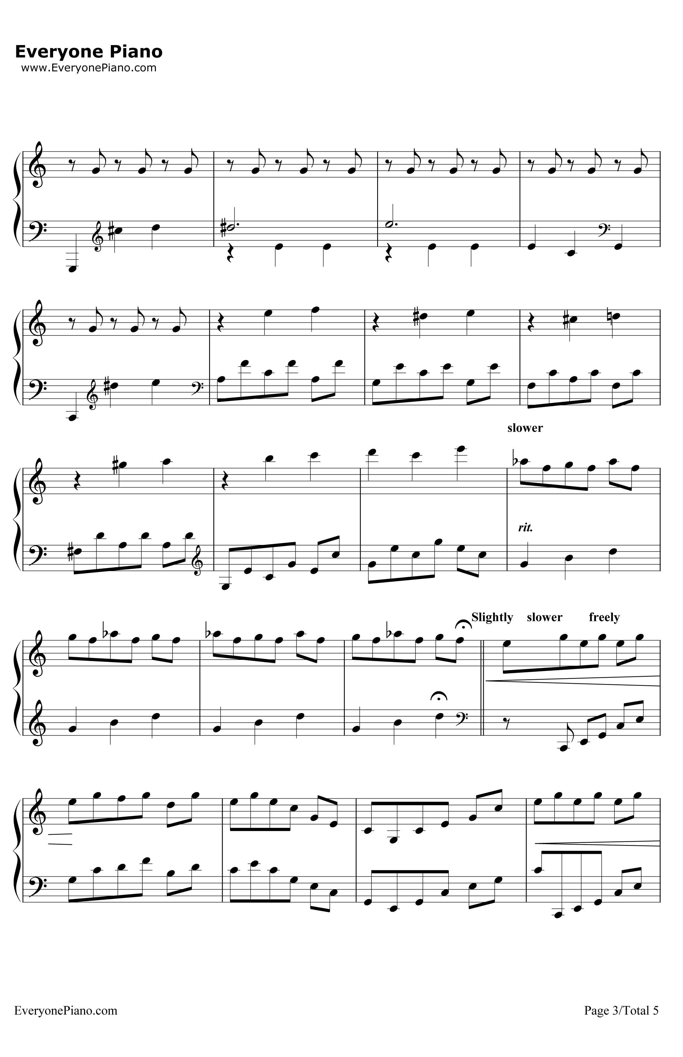 Dawn钢琴谱-达里奥·马里亚内利（DarioMarianelli）-傲慢与偏见配乐3