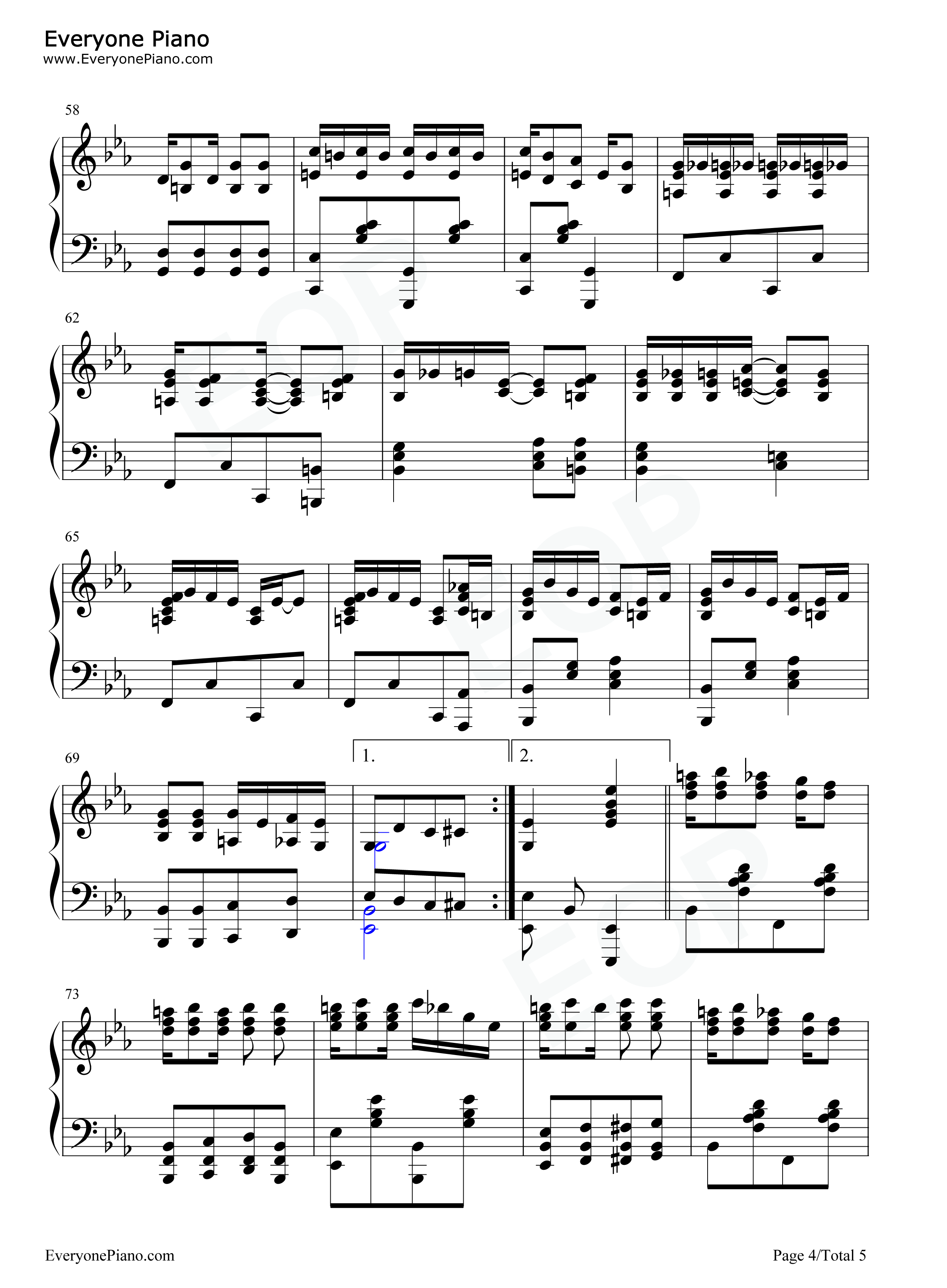 Lovers Lane Glide钢琴谱-Calvin Woolsey4