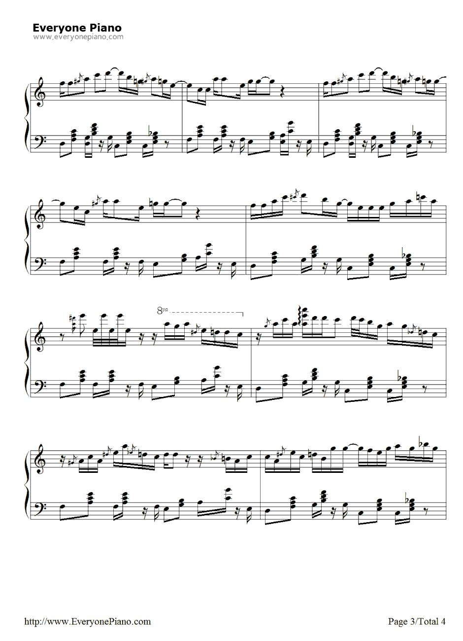 Say You LoveMe钢琴谱-PattiAustin3