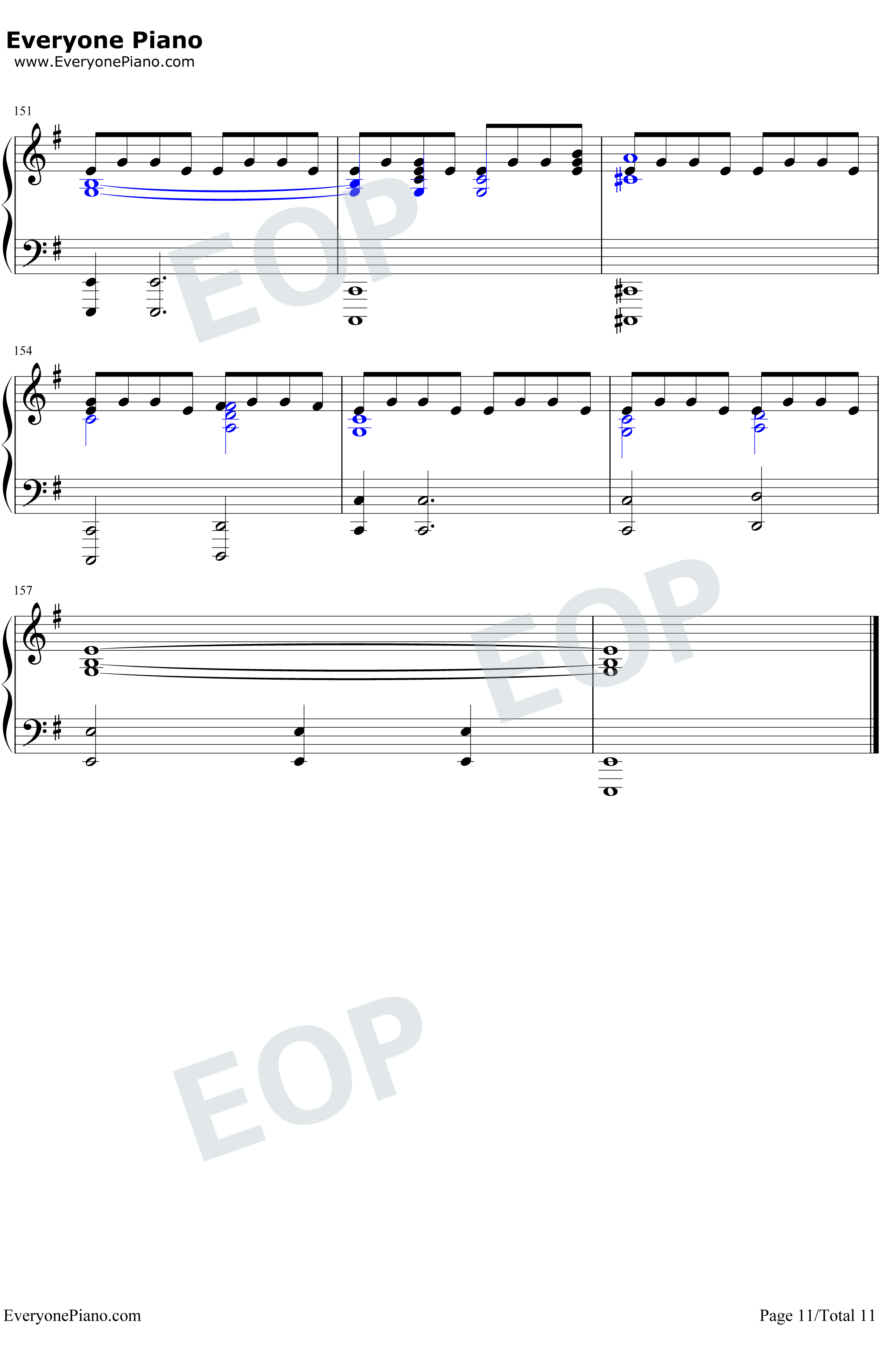 Forge钢琴谱-Alan Silvestri11