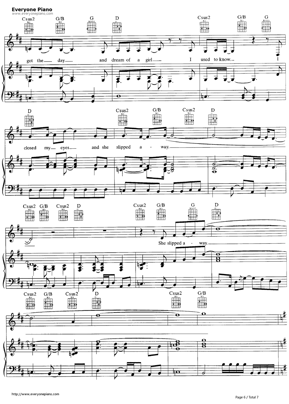 More Thana Feeling钢琴谱-Boston6