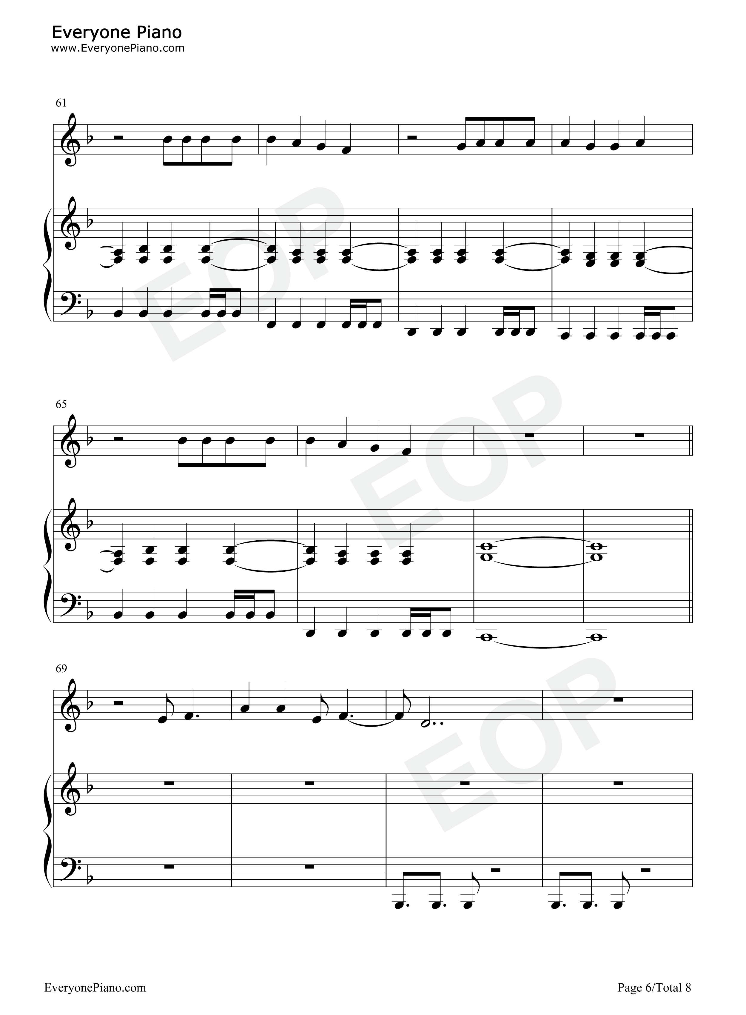 Alcohol You钢琴谱-Roxen6