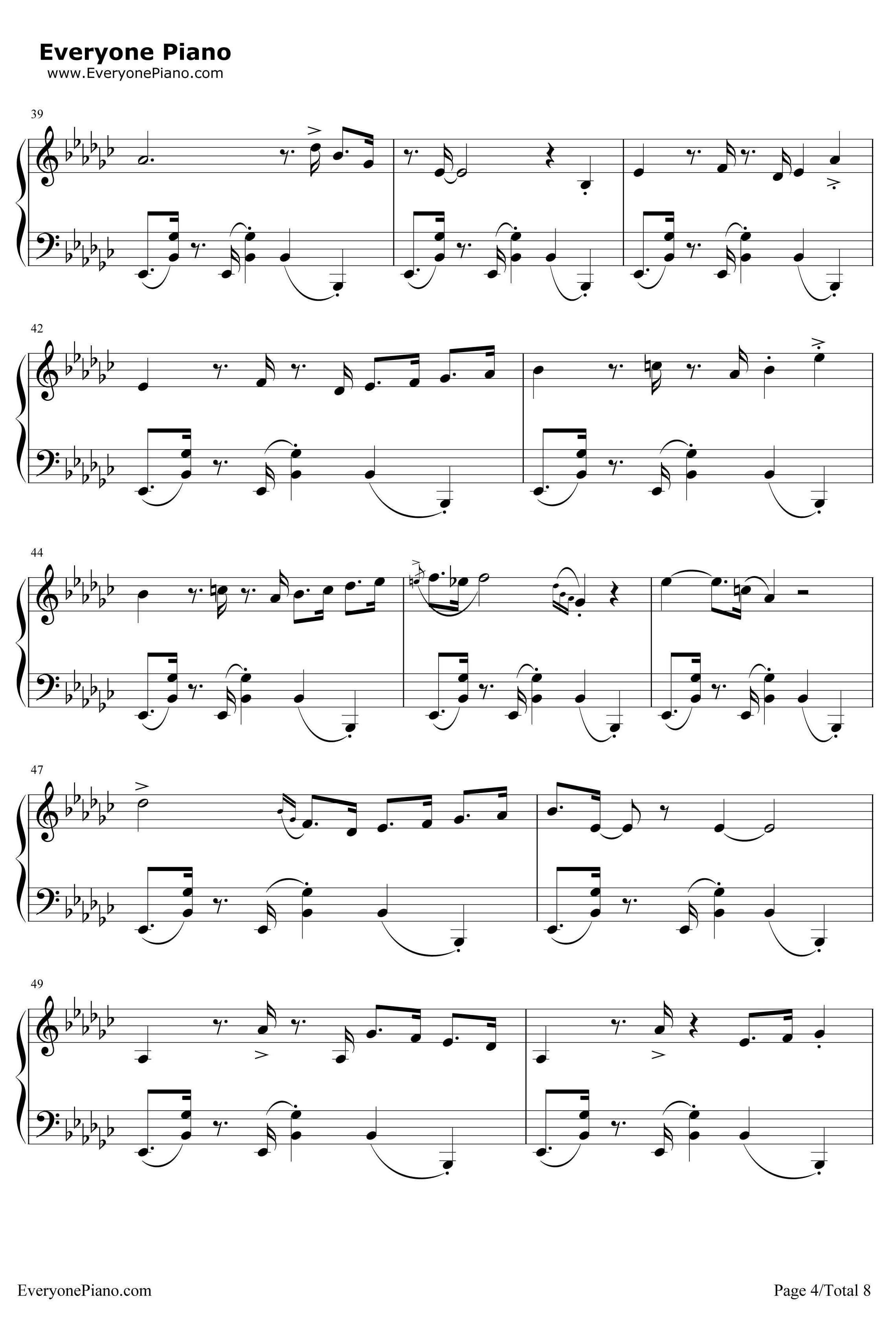 Take Five钢琴谱-PaulDesmond4