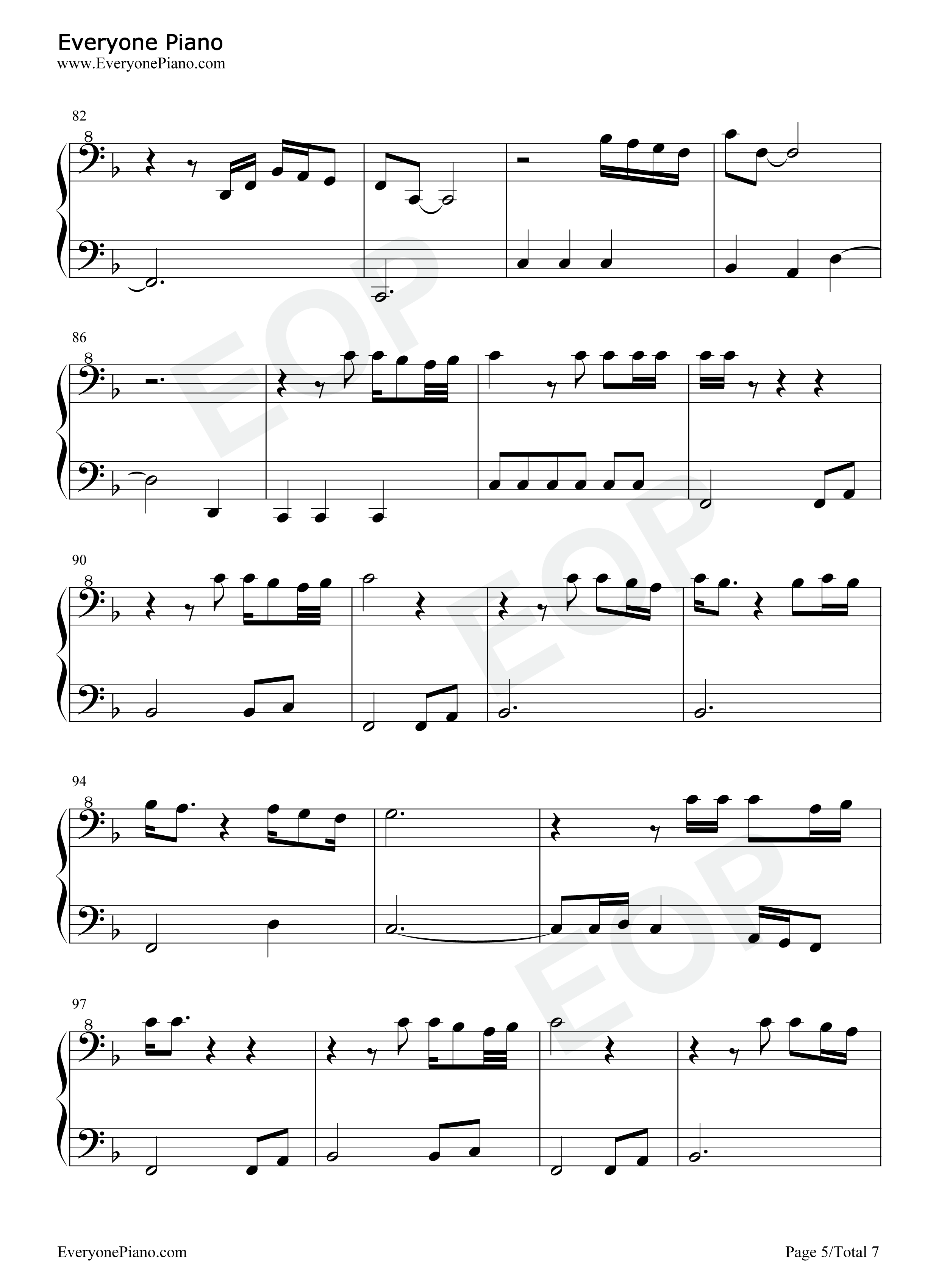 I Still Have Faith in You钢琴谱-ABBA5