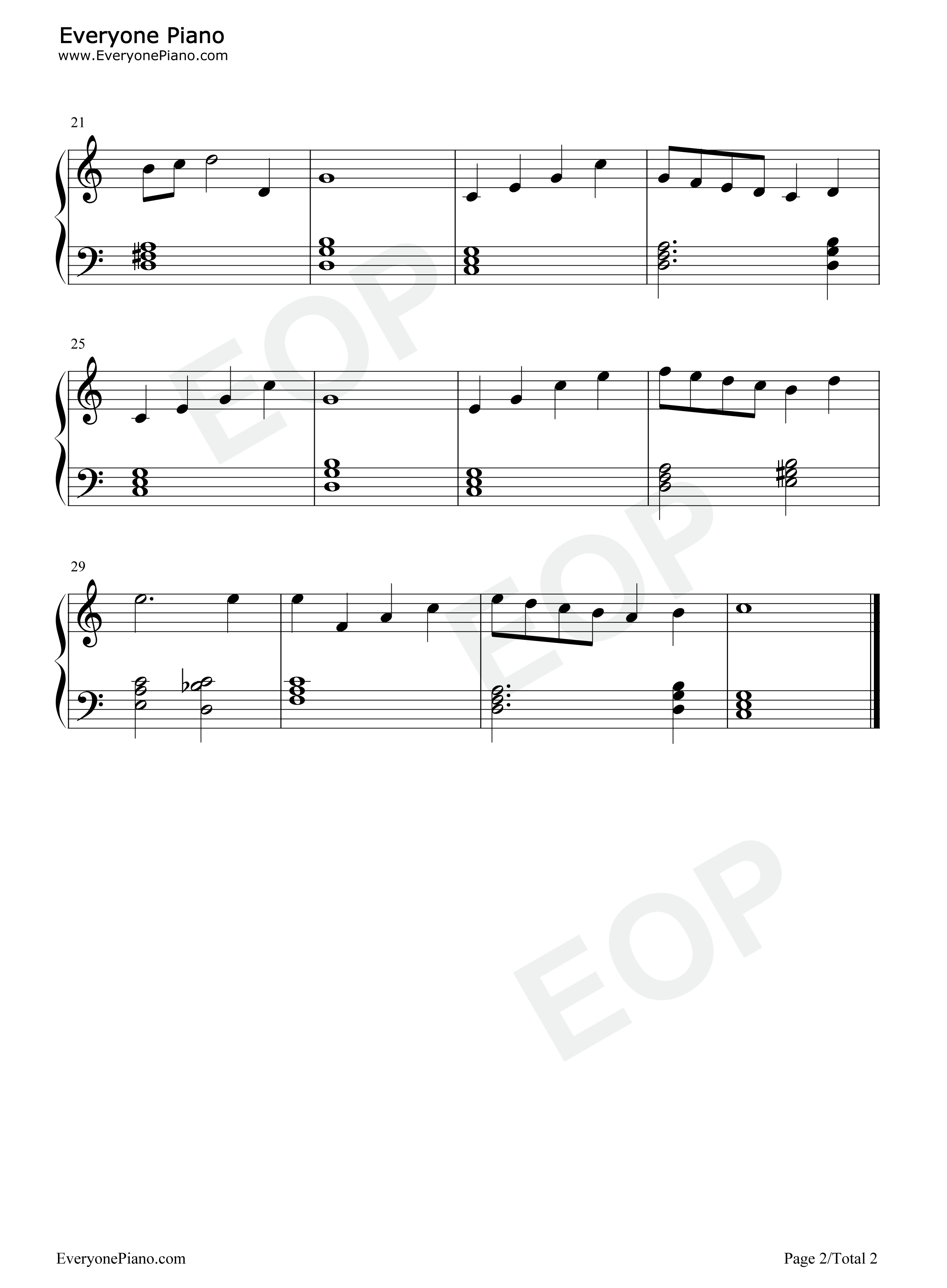 Have Yourself a Merry Little Christmas钢琴谱-Judy Garland2