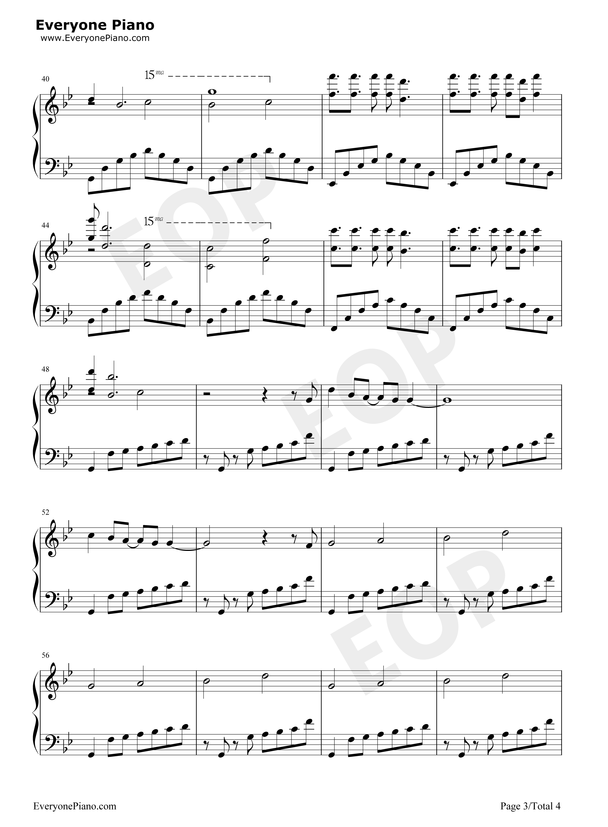 Wake Up钢琴谱-Eliot Vassamillet3