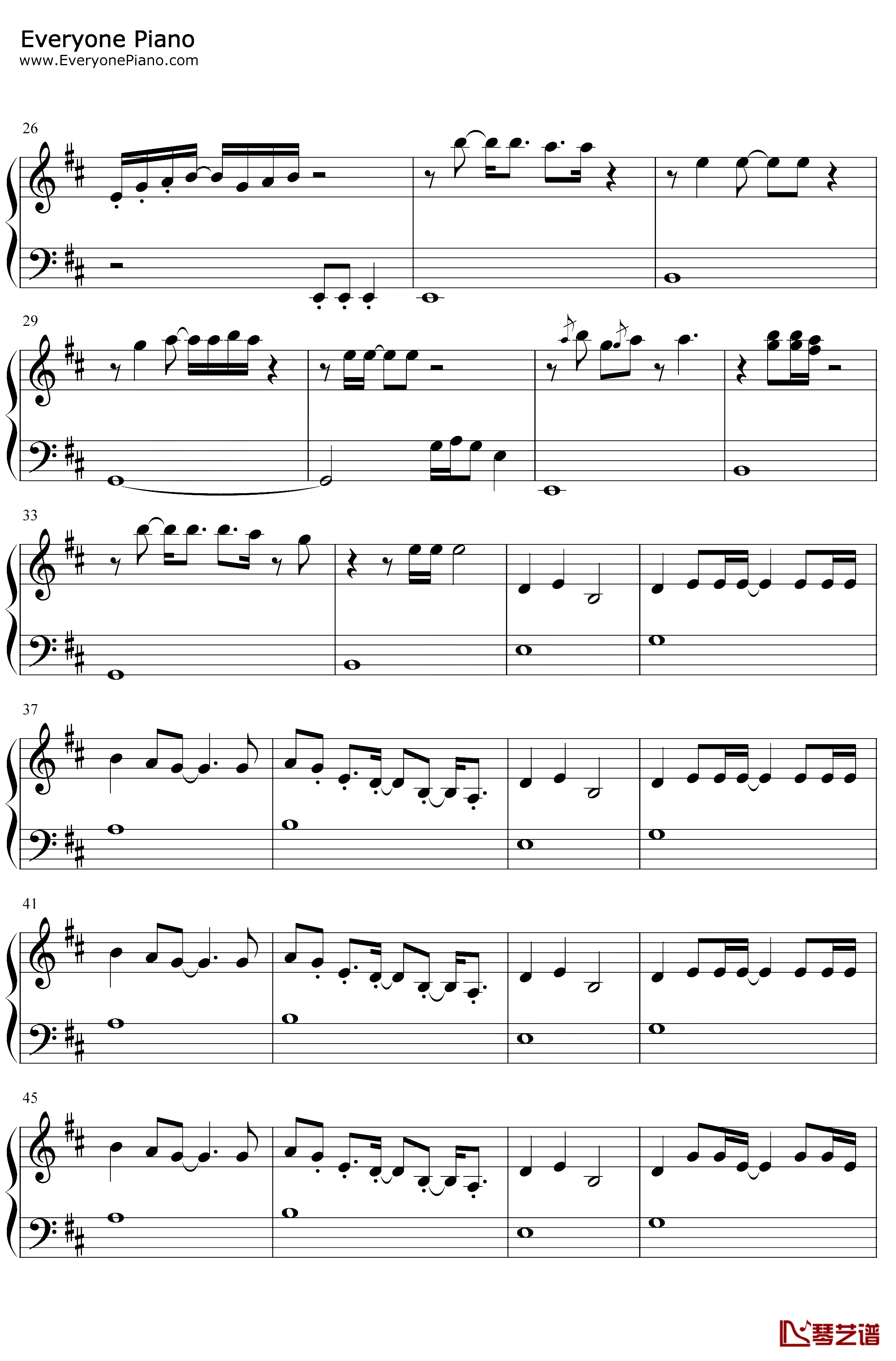 Cinnamon钢琴谱-Hayley Williams2