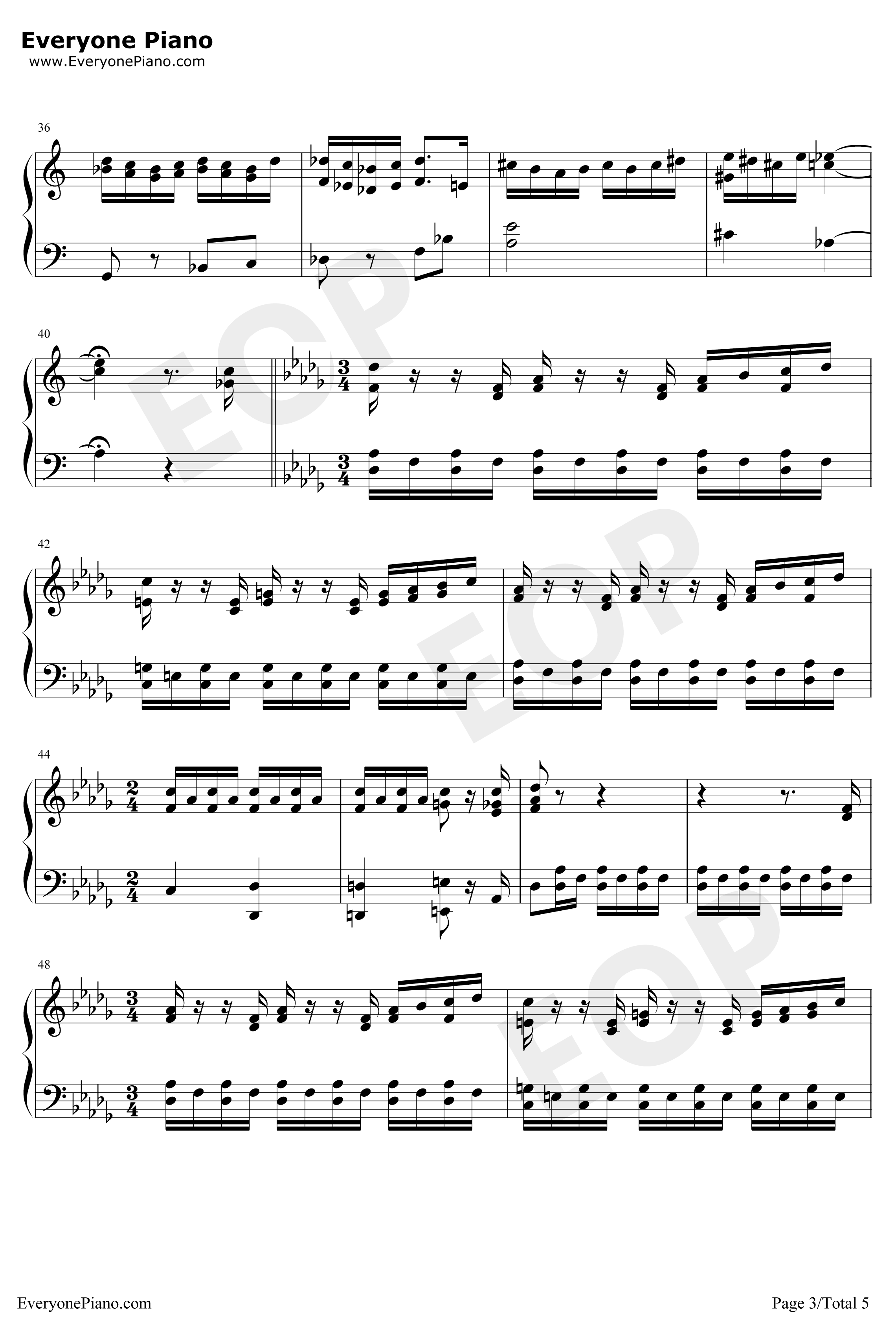 What's This钢琴谱-DannyElfman-圣诞夜惊魂OST3