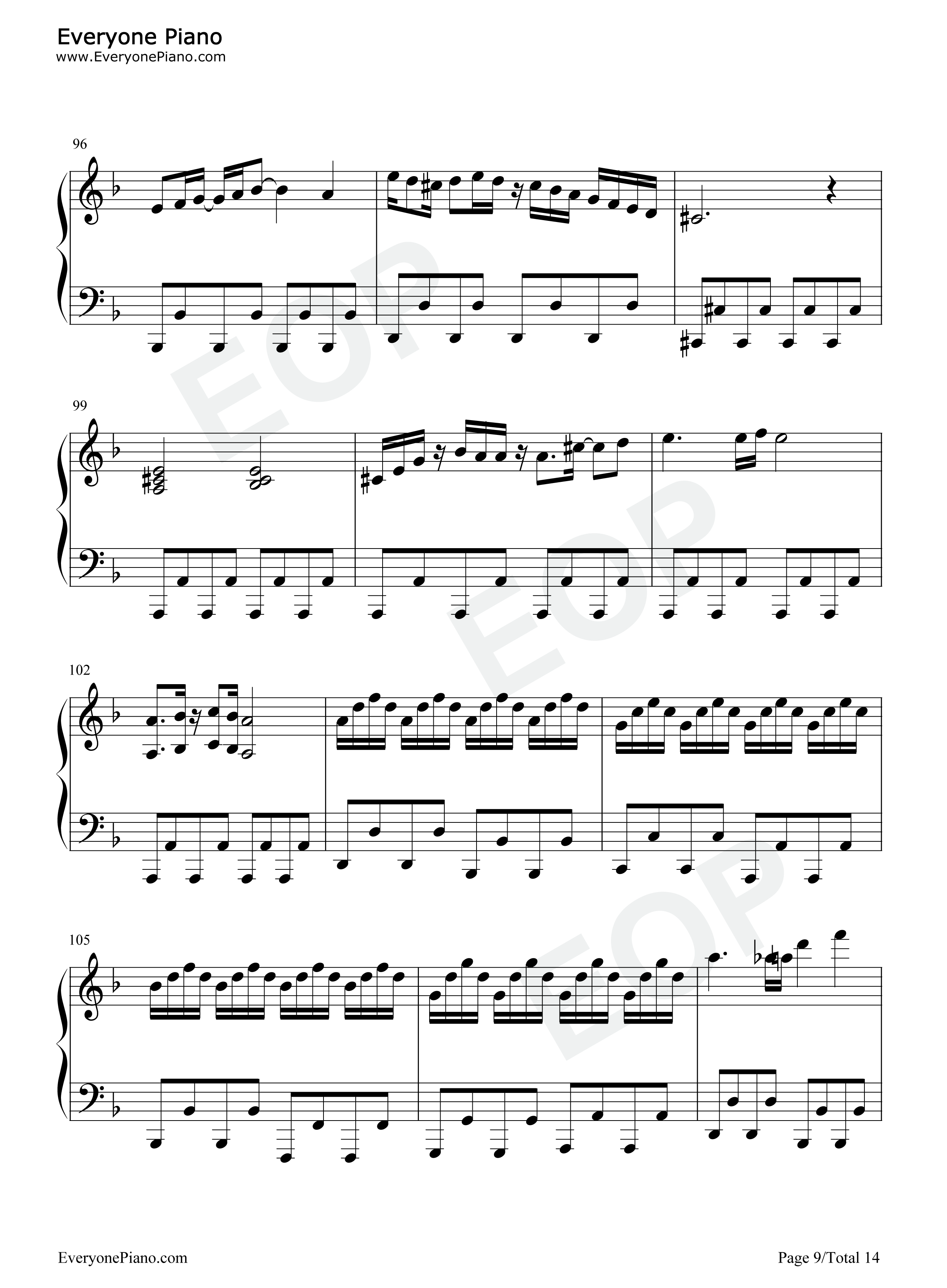 石板的绯红恶魔钢琴谱-Sound Horizon9