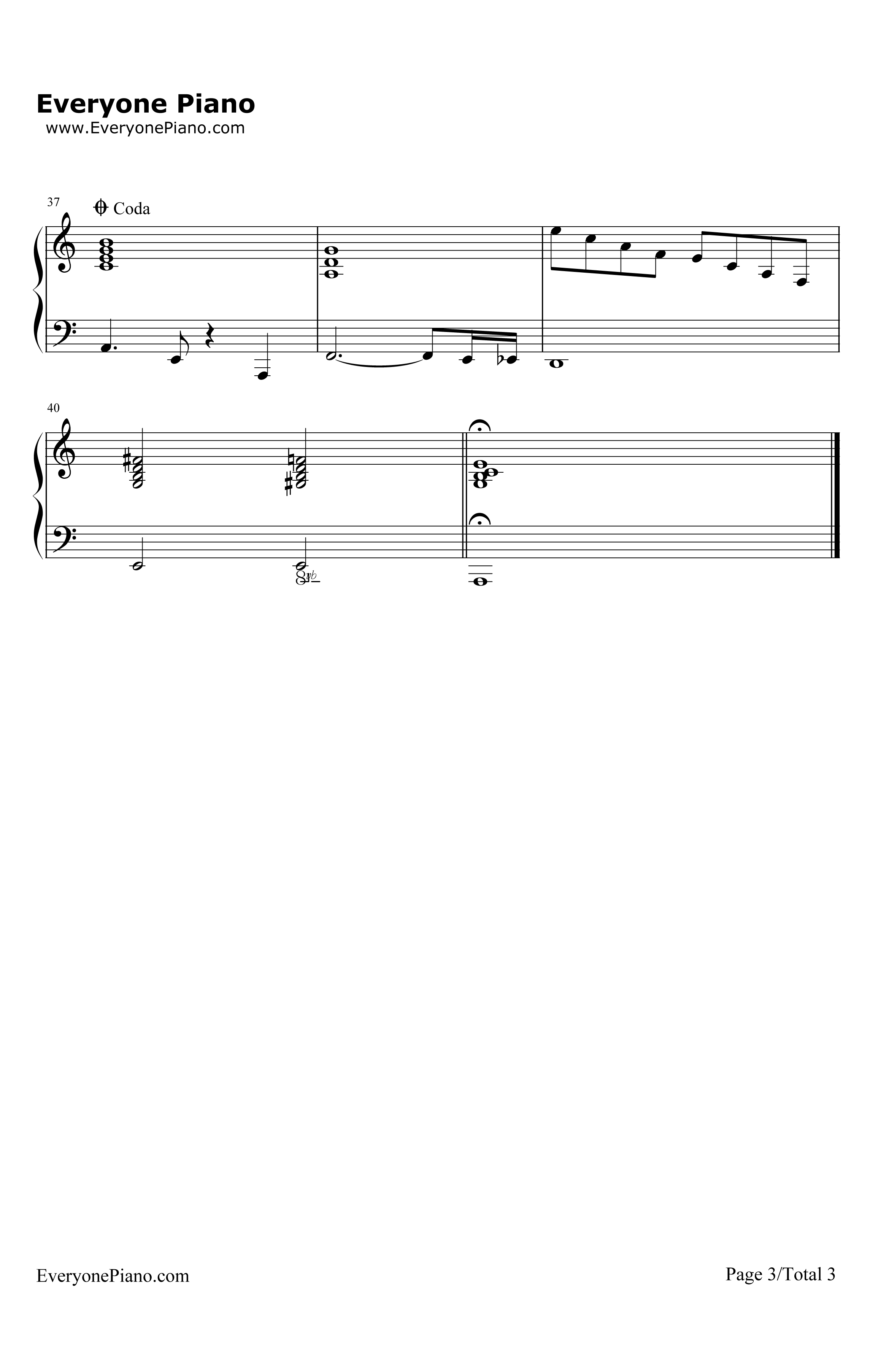 FeelingUFeelingMe钢琴谱-AliciaKeys3