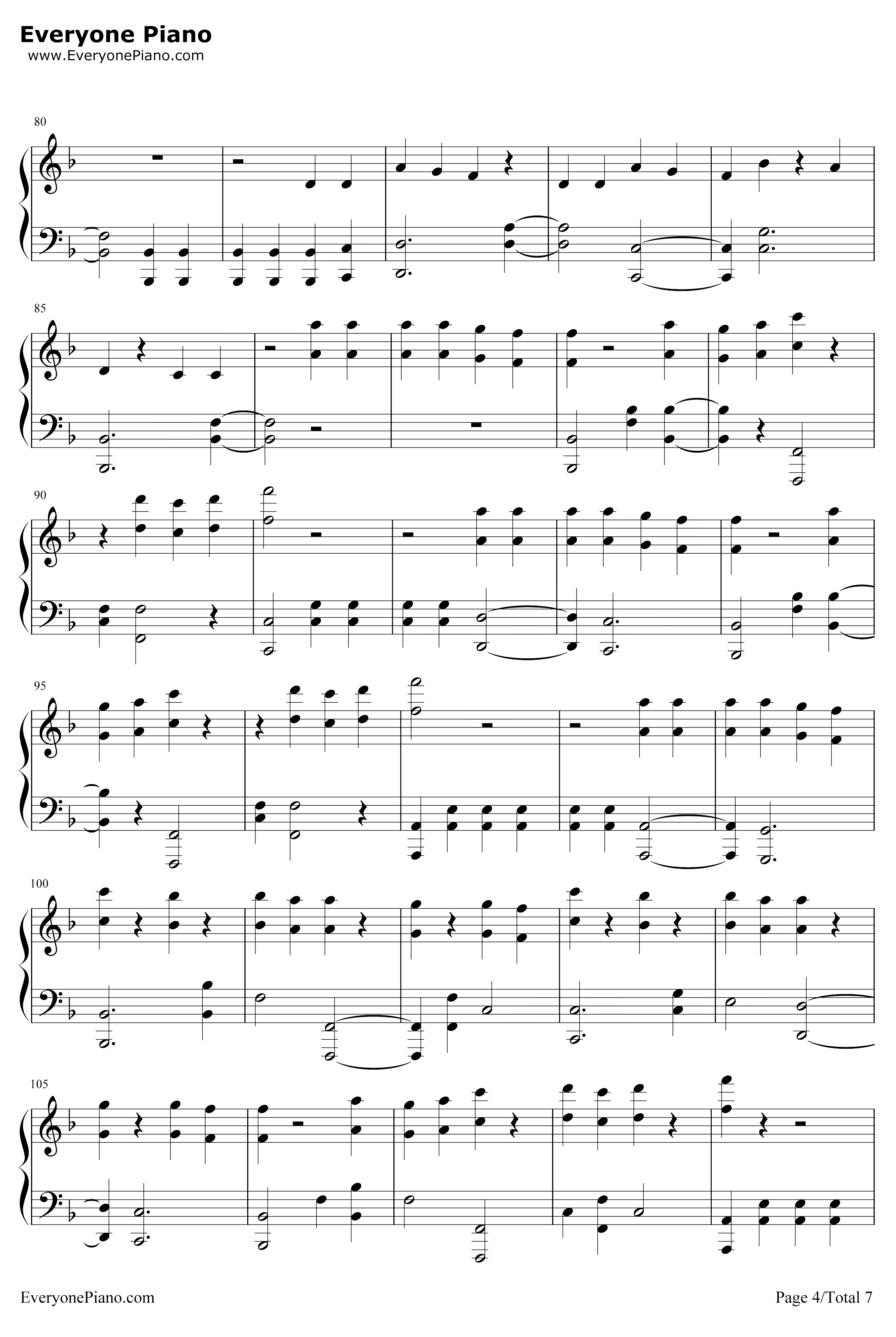 Dangerously钢琴谱-CharliePuth-CharliePuth4