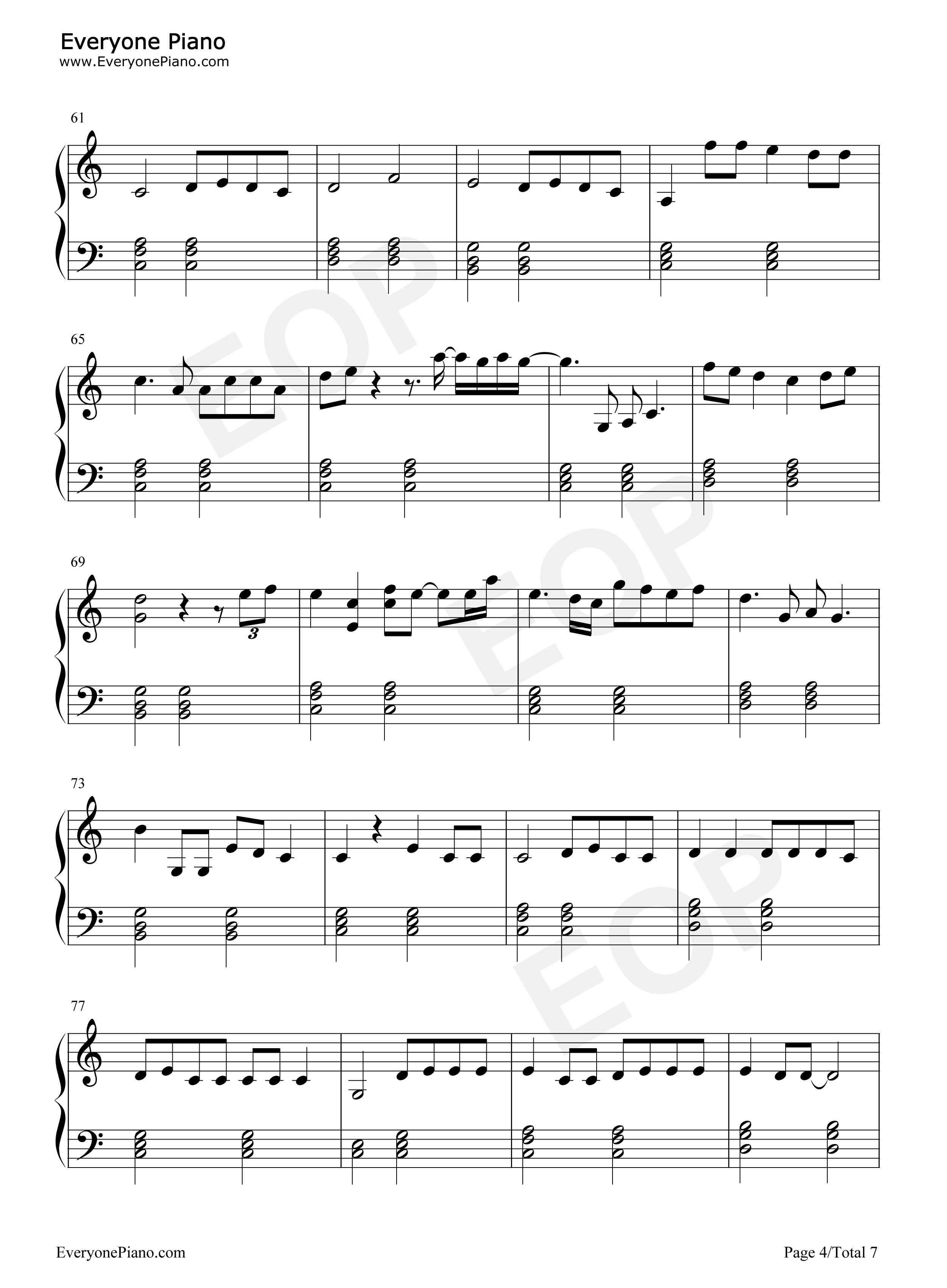 Cowboy Like Me钢琴谱-Taylor Swift4