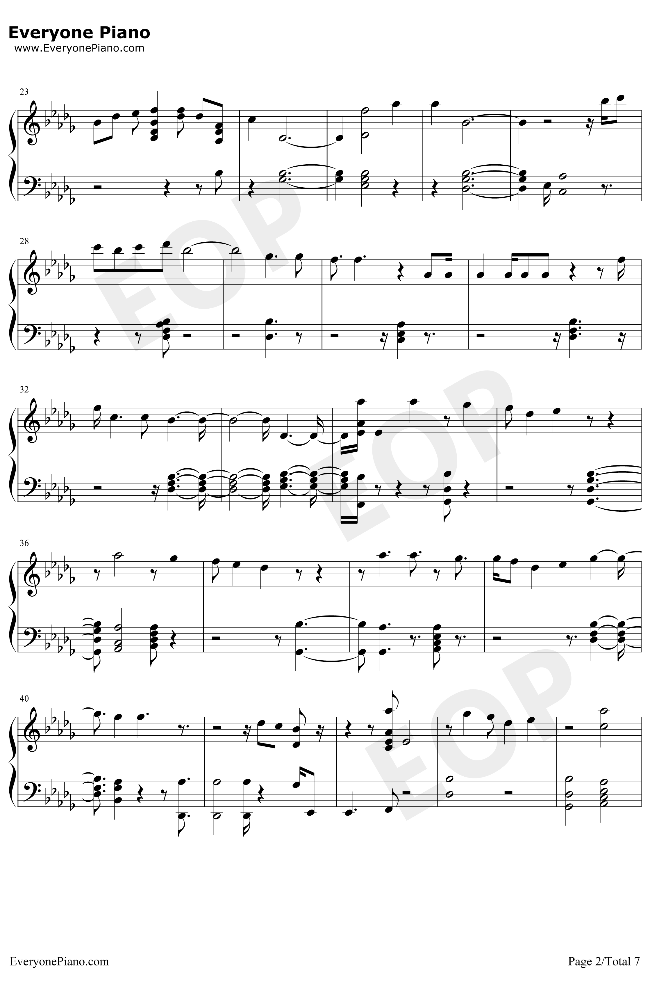 Boy钢琴谱-CharliePuth2
