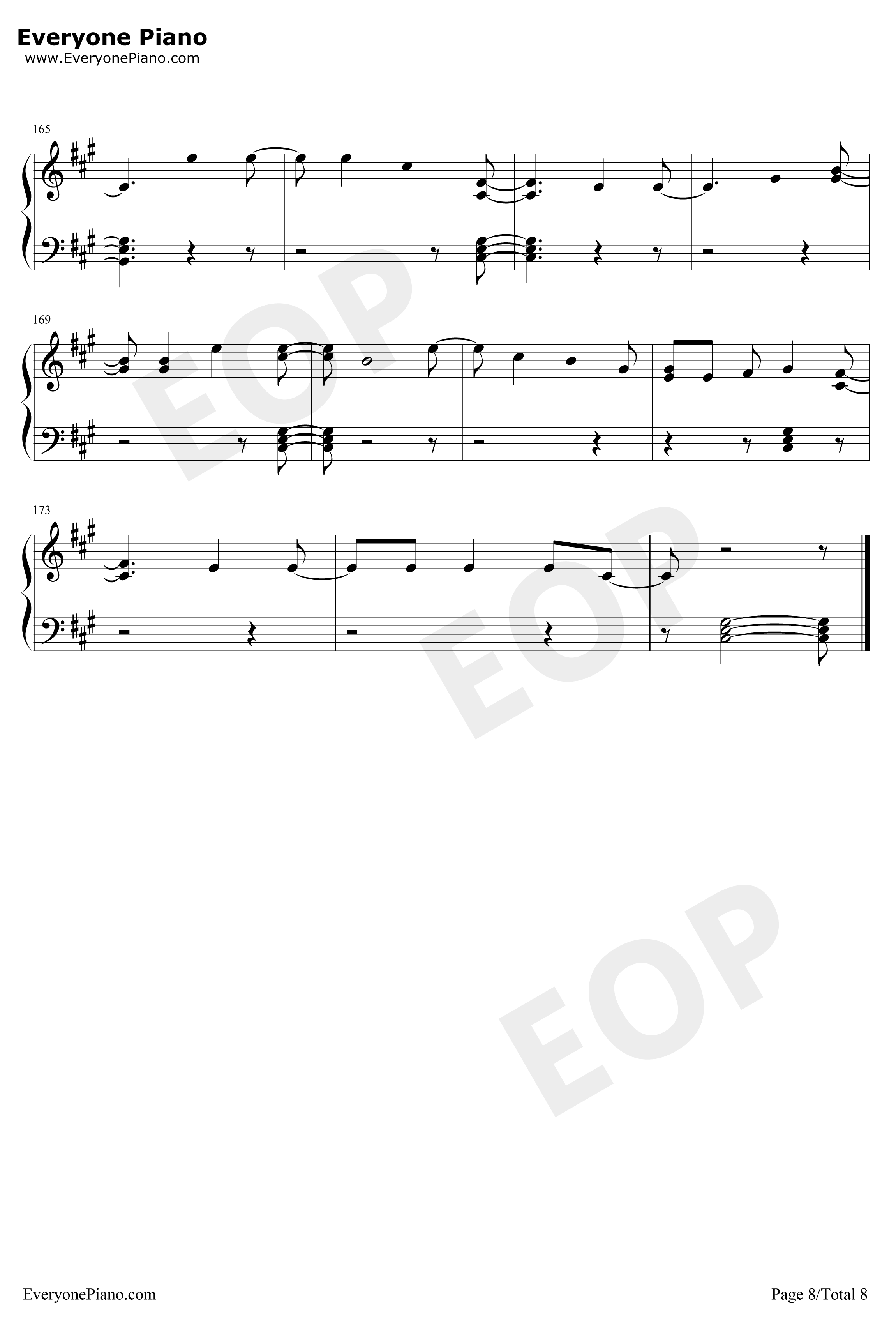 Look What I Found钢琴谱-Lady Gaga8