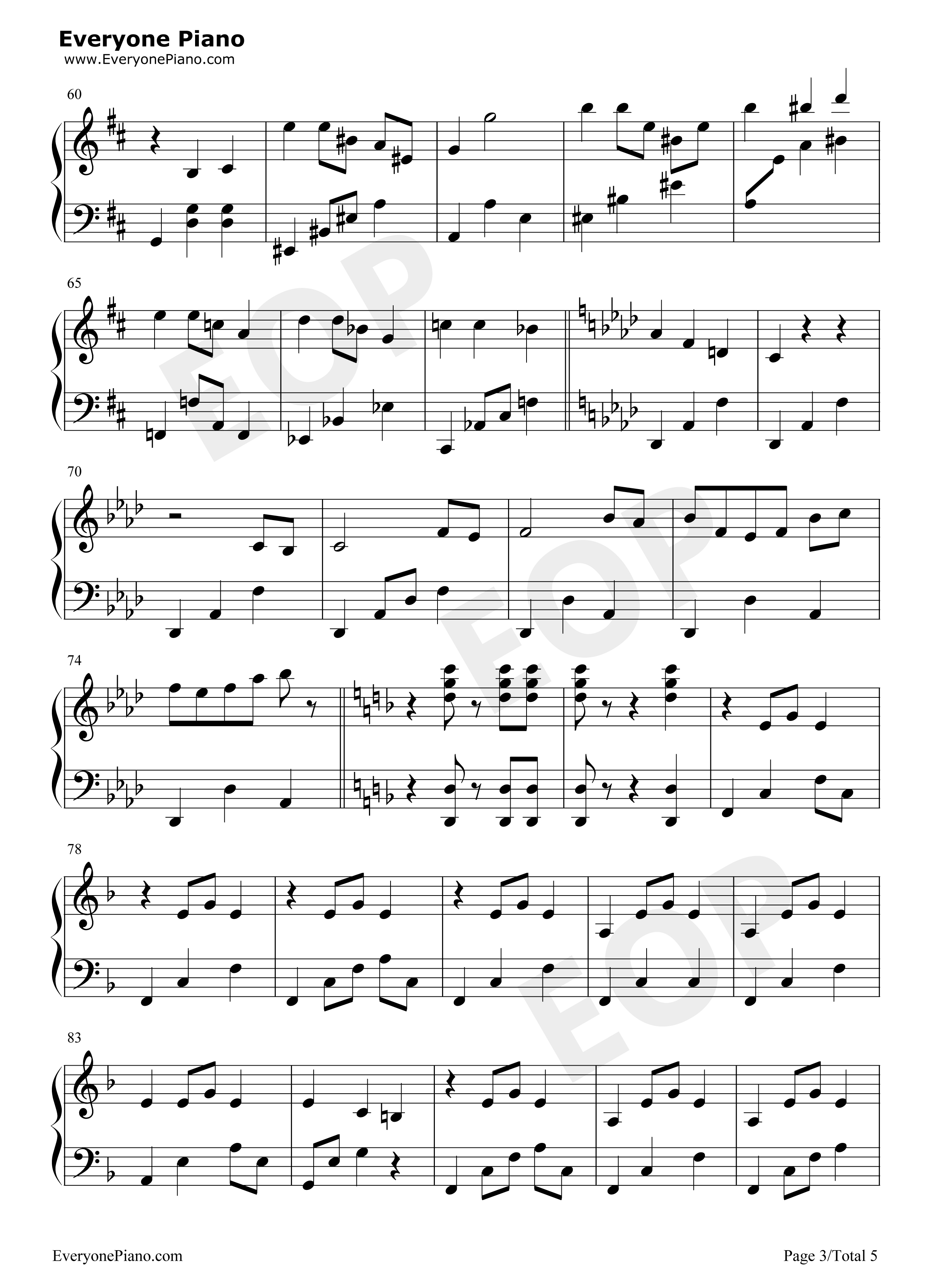 Orth Waltz钢琴谱-Kevin Penkin3