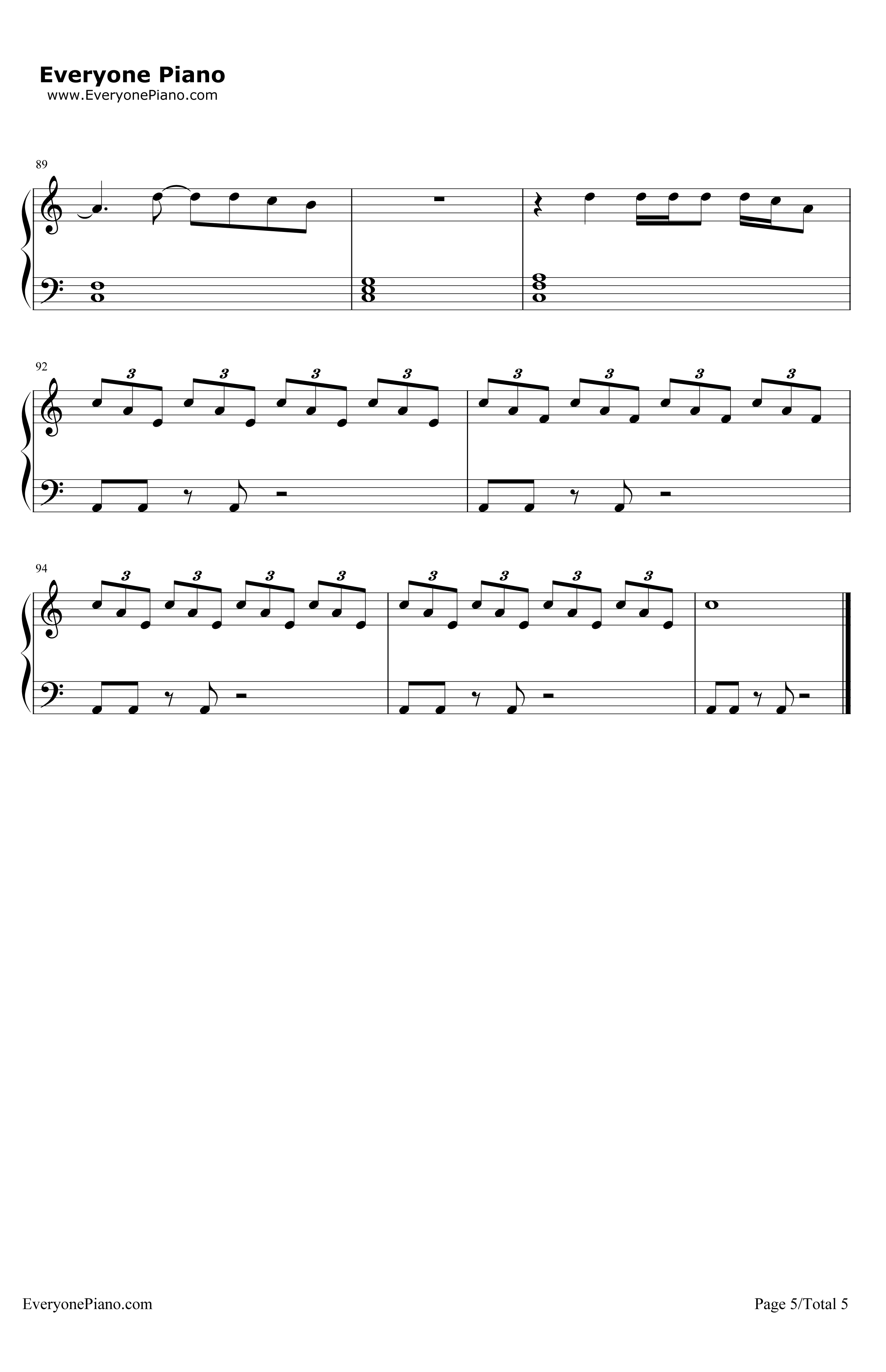 BetterLove钢琴谱-Hozier5