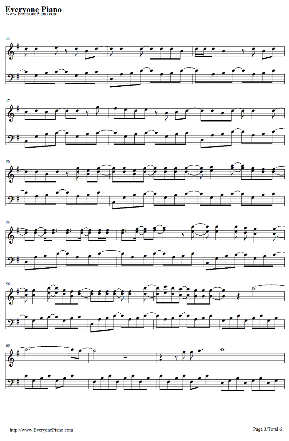 Something in the Water钢琴谱-CarrieUnderwood3