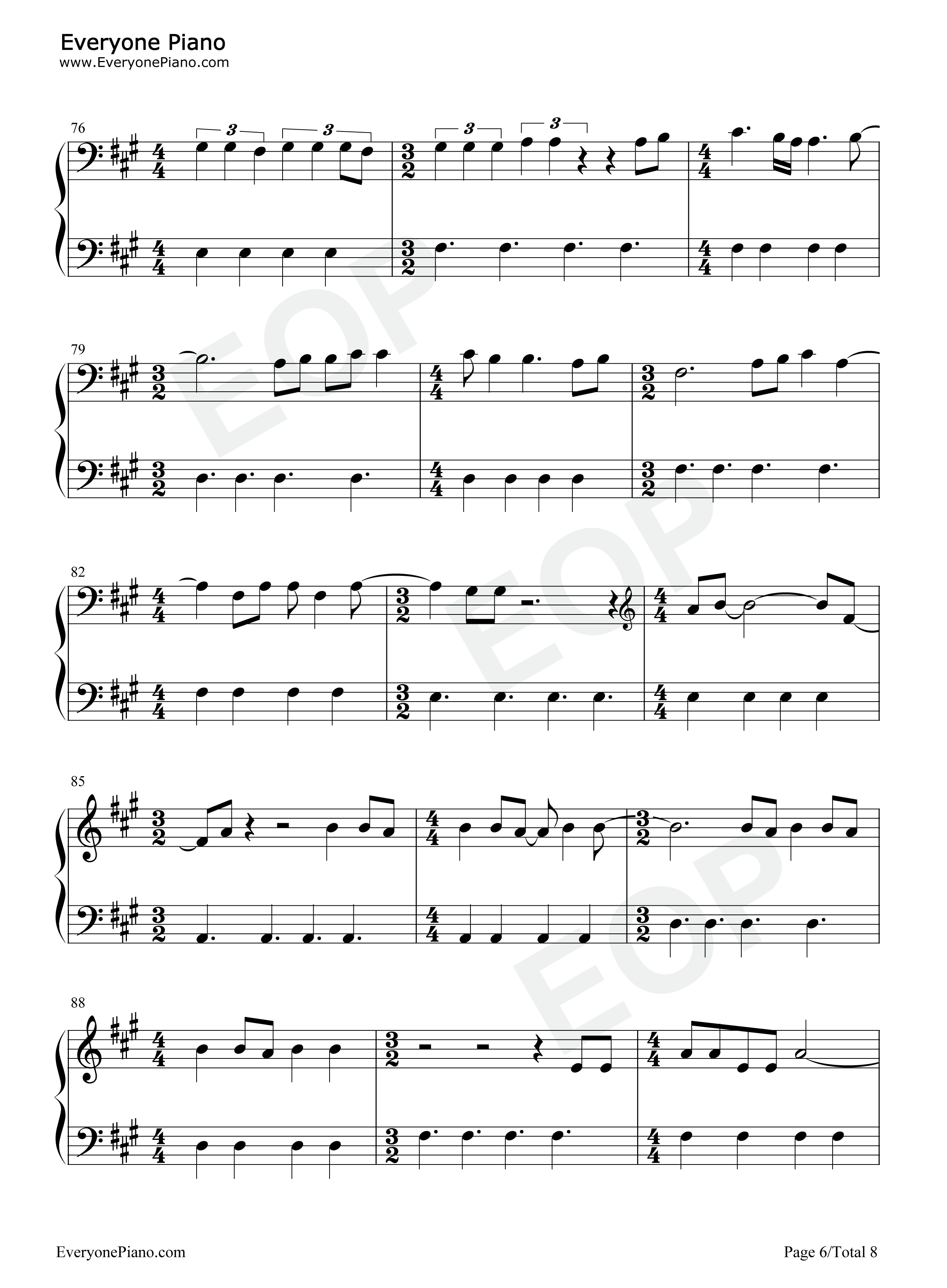 Tolerate It钢琴谱-Taylor Swift6