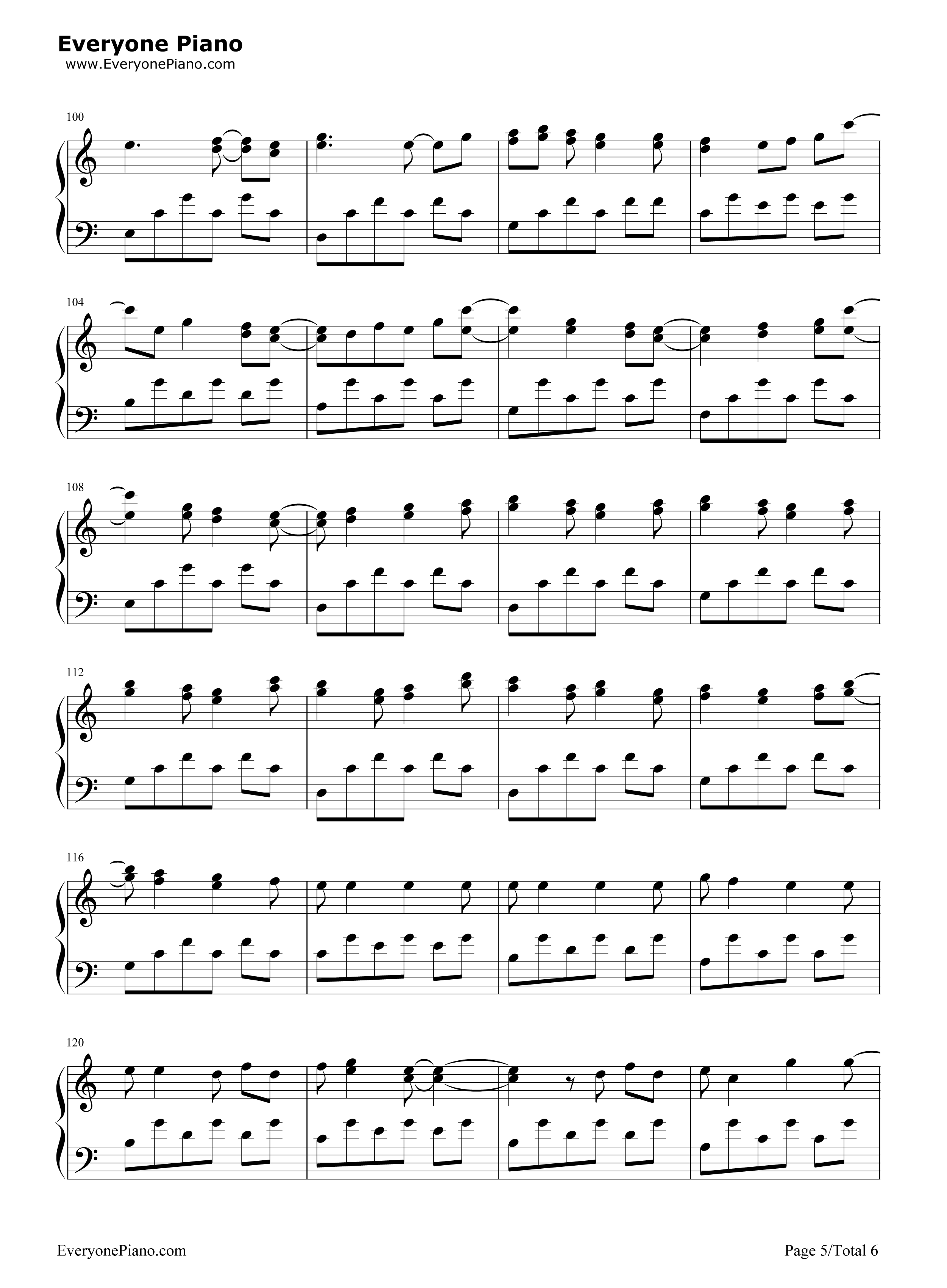 Joy钢琴谱-乔治·温斯顿5