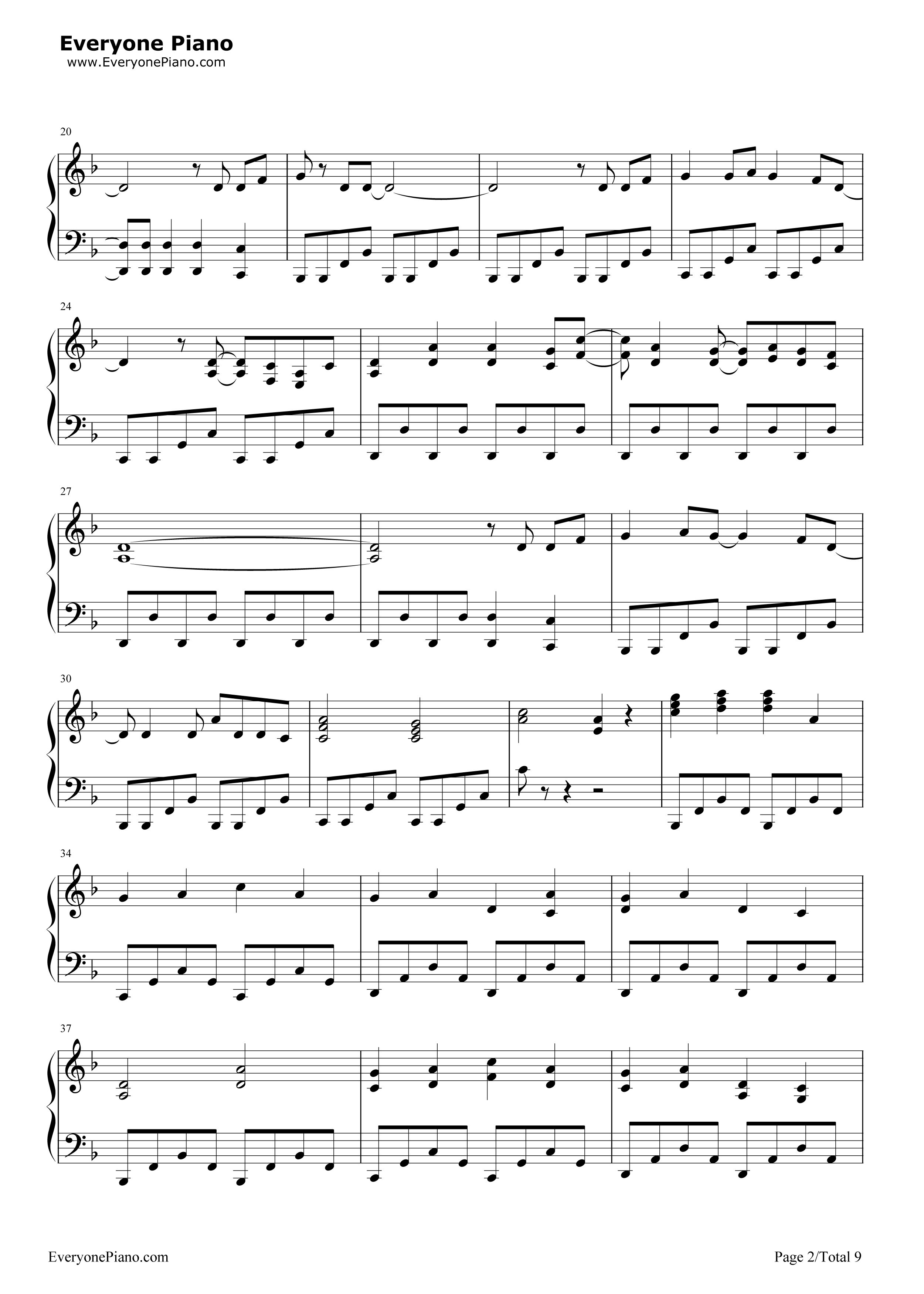 からくり卍ばーすと钢琴谱-镜音リンAppend 镜音レンAppend2