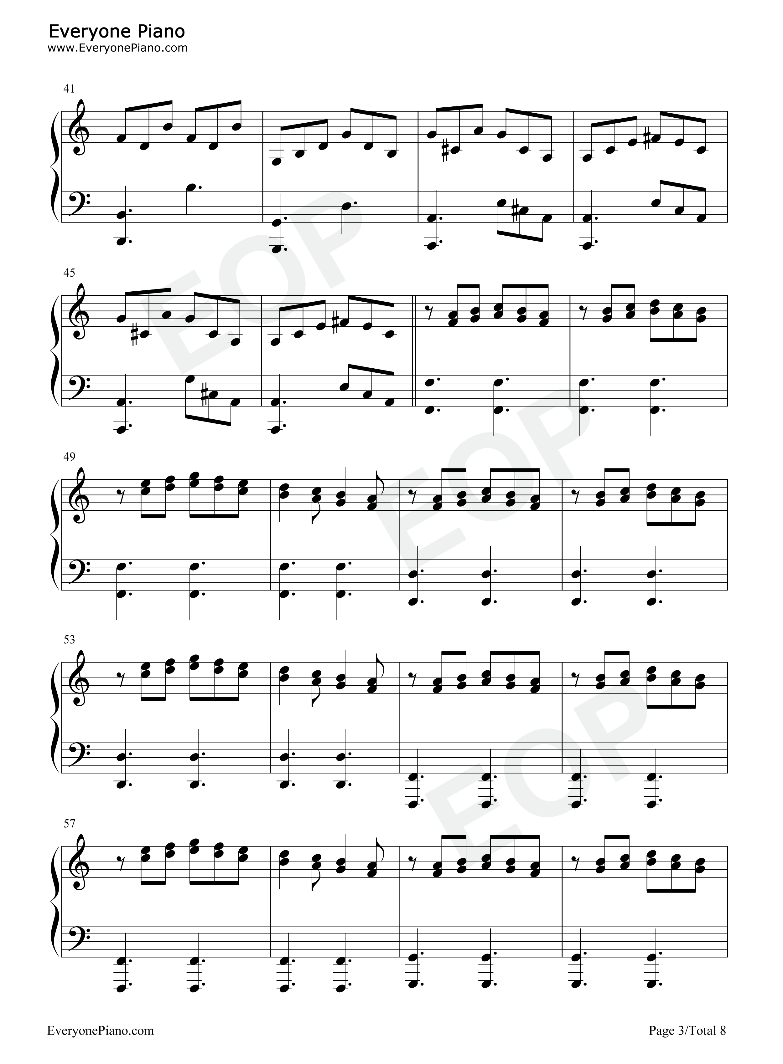 I Want You to Love Me钢琴谱-Fiona Apple3