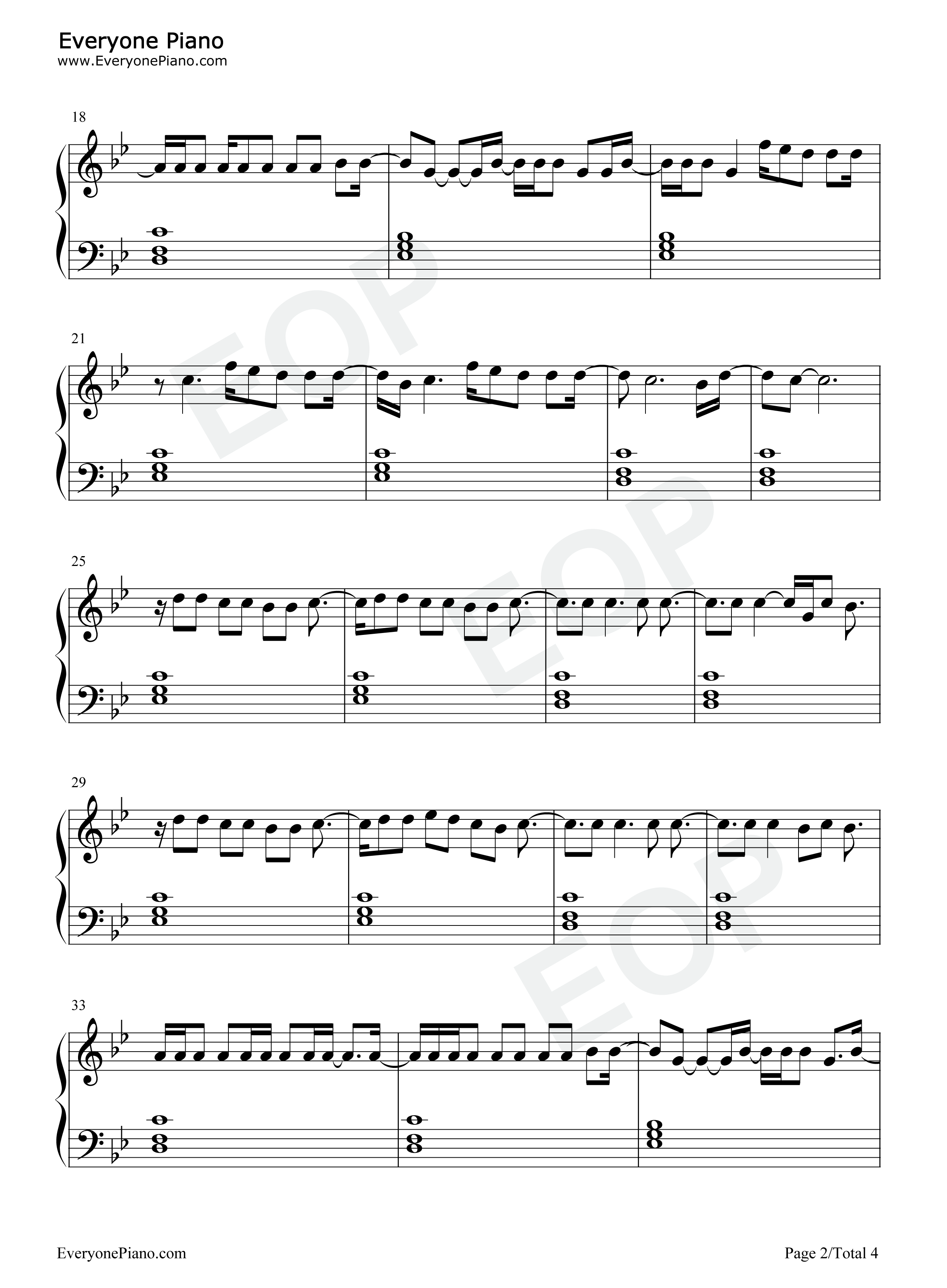 Power钢琴谱-Ellie Goulding2