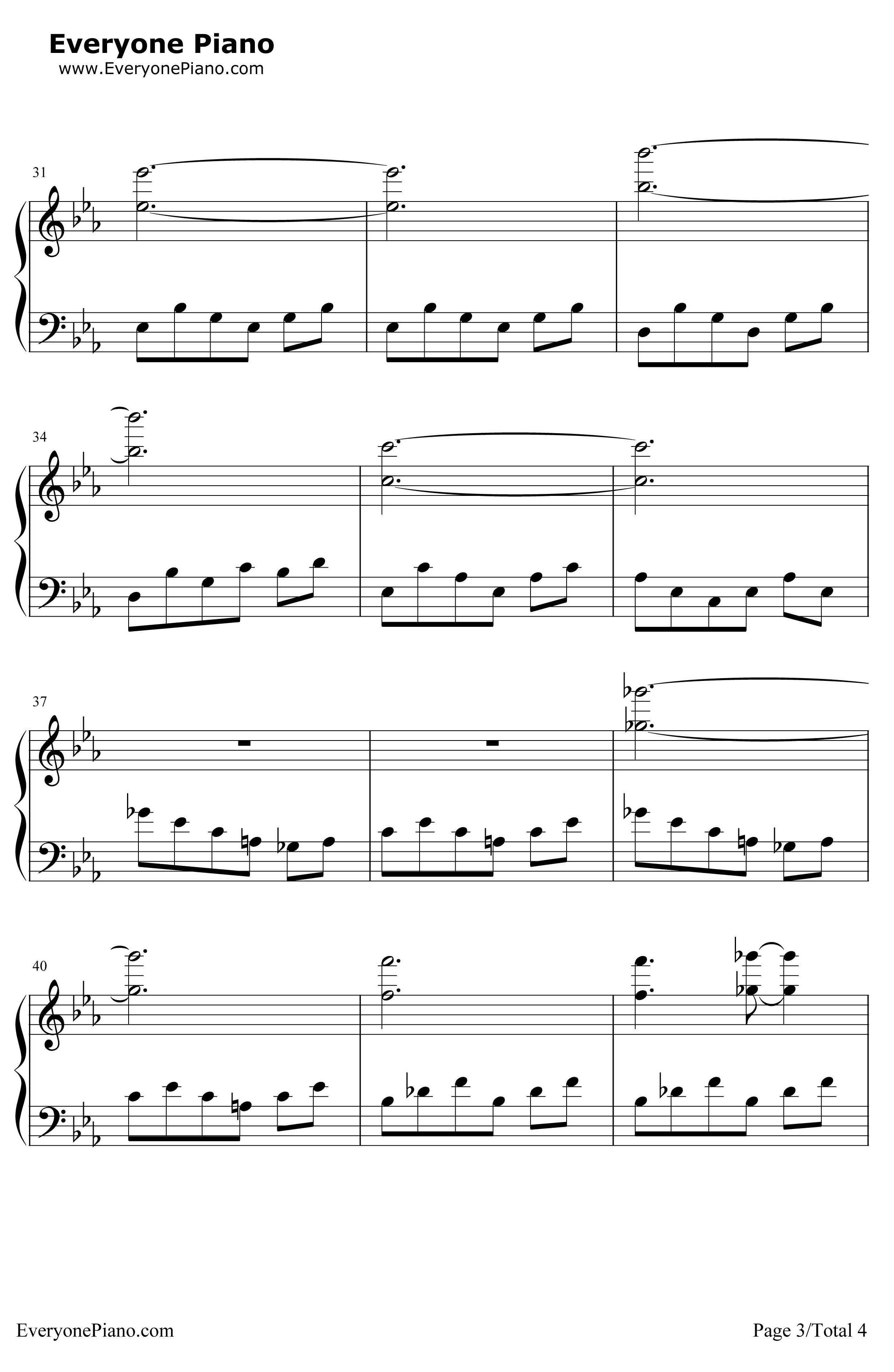 TheHandsDealt钢琴谱-MichaelGiacchino-电影《奇异博士》插曲3