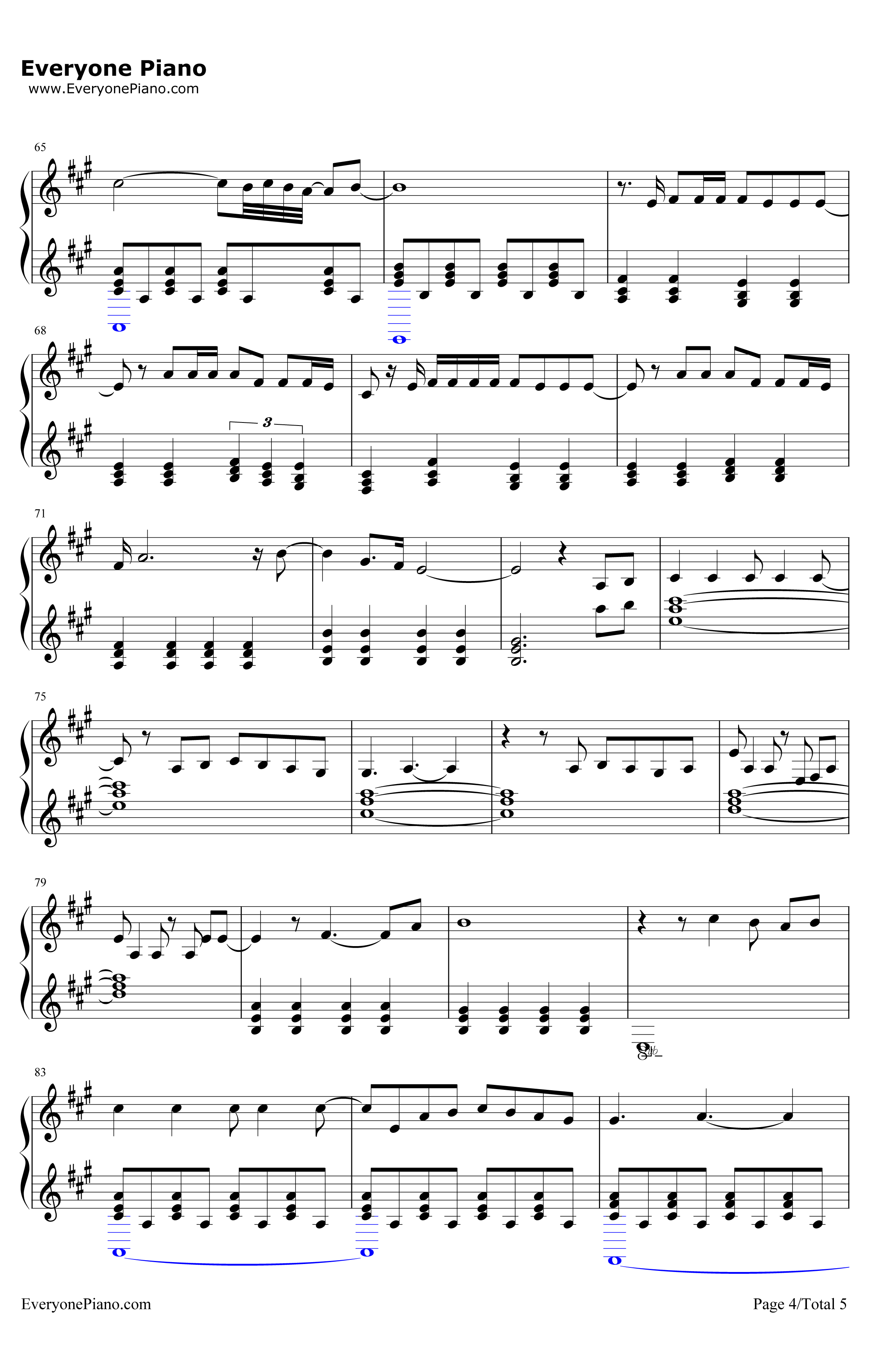 SecretLoveSong钢琴谱-LittleMix4