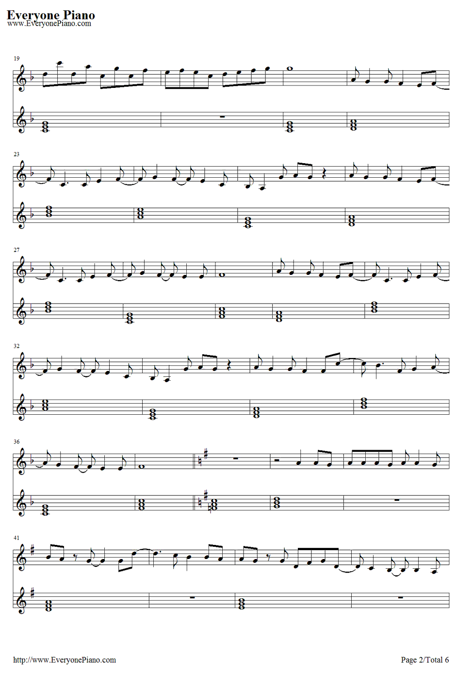 Shine Days钢琴谱-GirlsDeadMonster（LiSA）-AngelBeats!插曲2