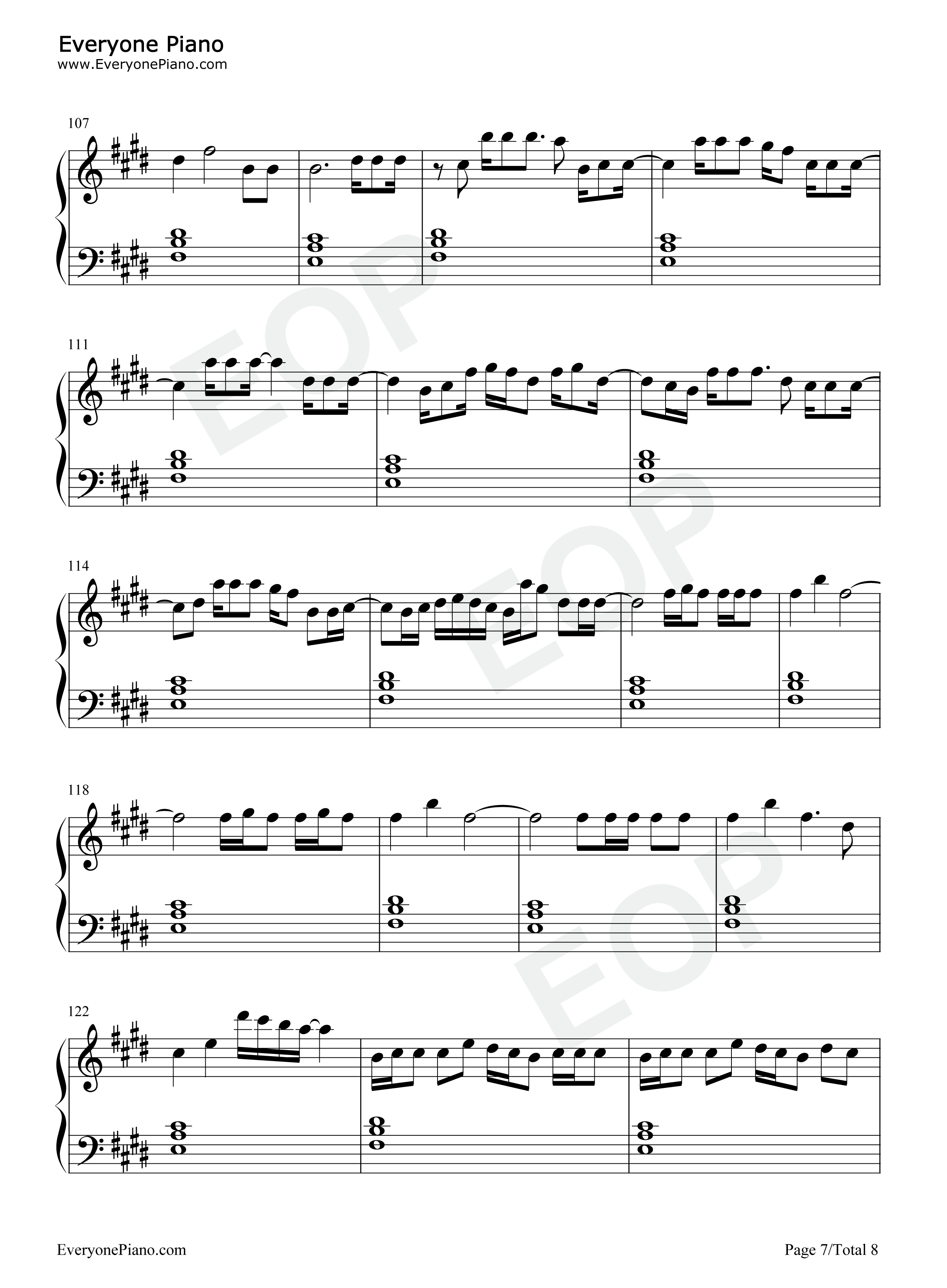 Black Parade钢琴谱-Beyoncé7