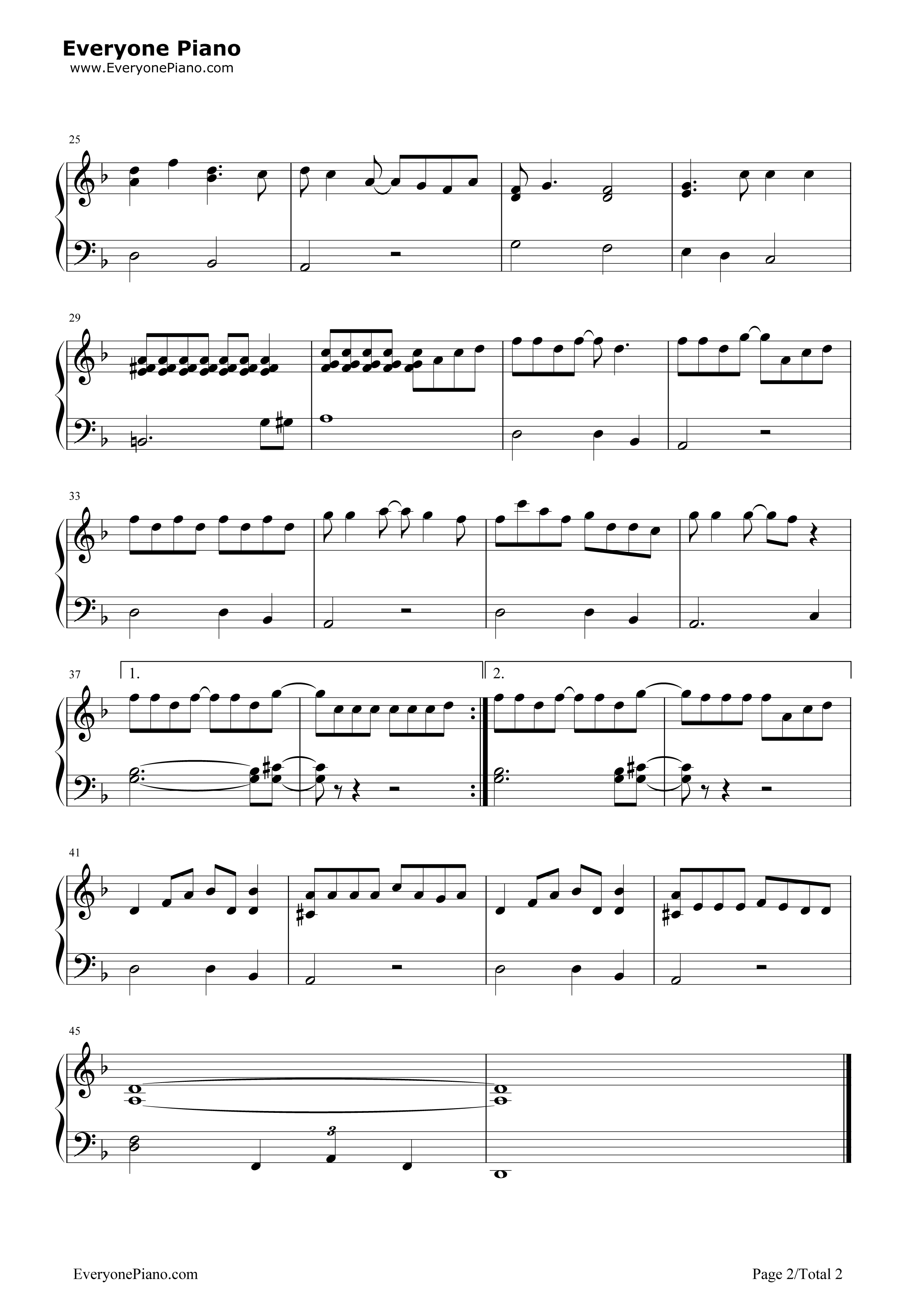 Smooth钢琴谱-Santana & Rob Thomas2
