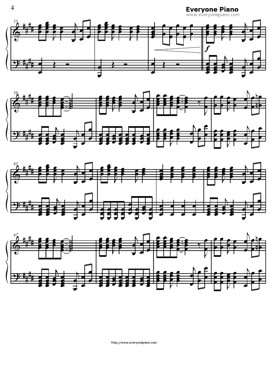 Teenagers钢琴谱-MyChemicalRomance4