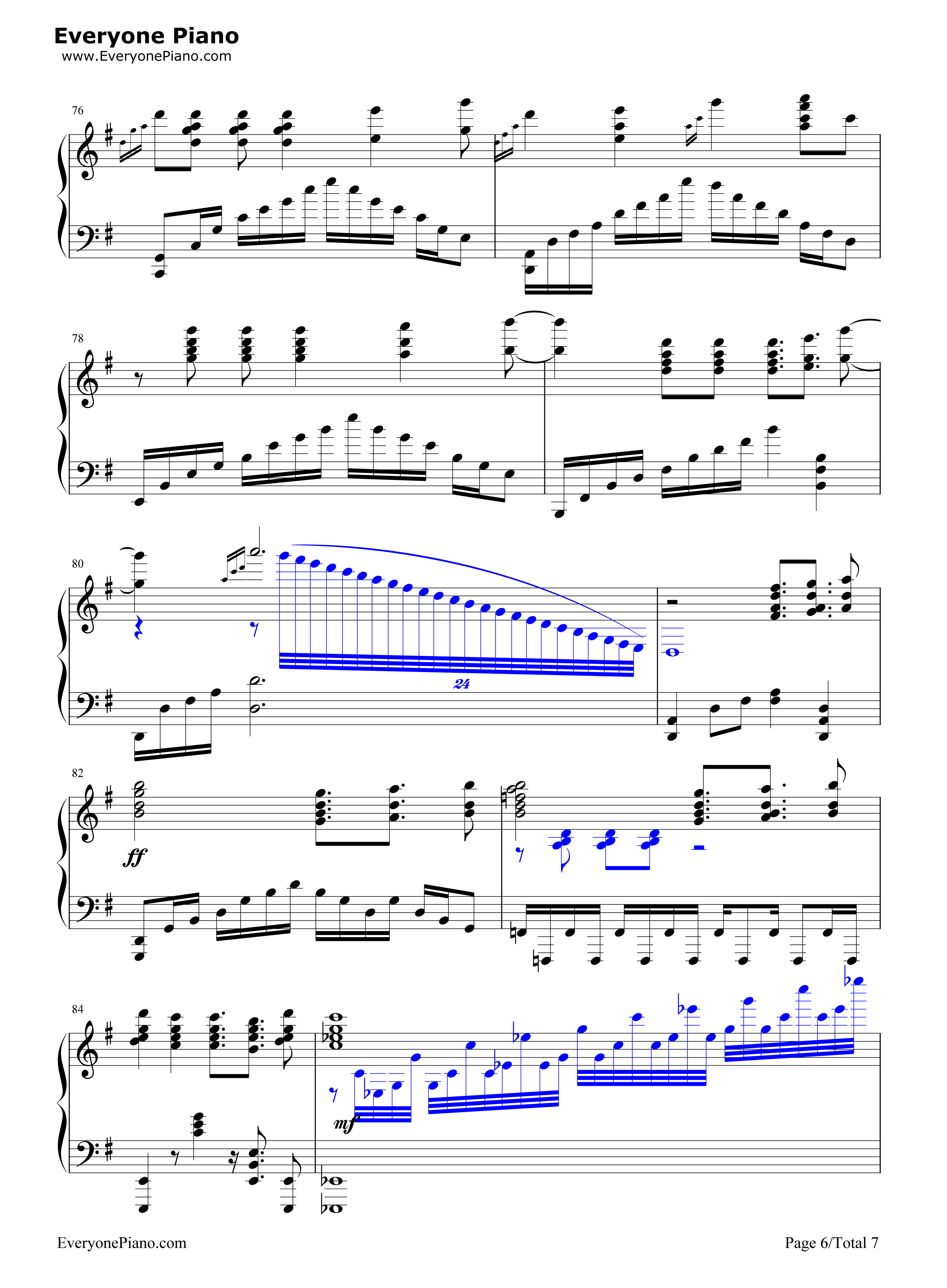 Part of Your World钢琴谱-Alan Menken6