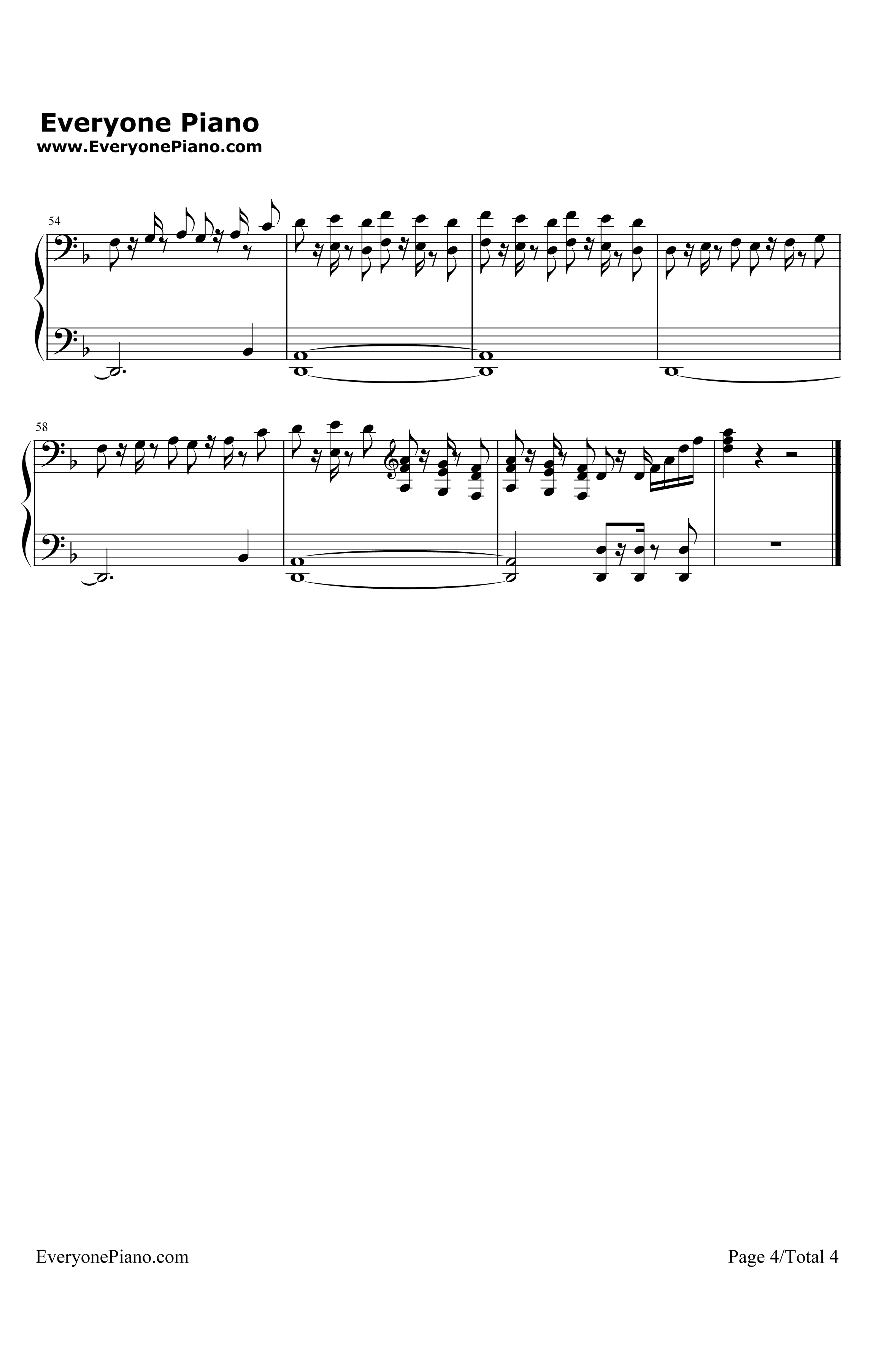 Karma钢琴谱-AliciaKeys4