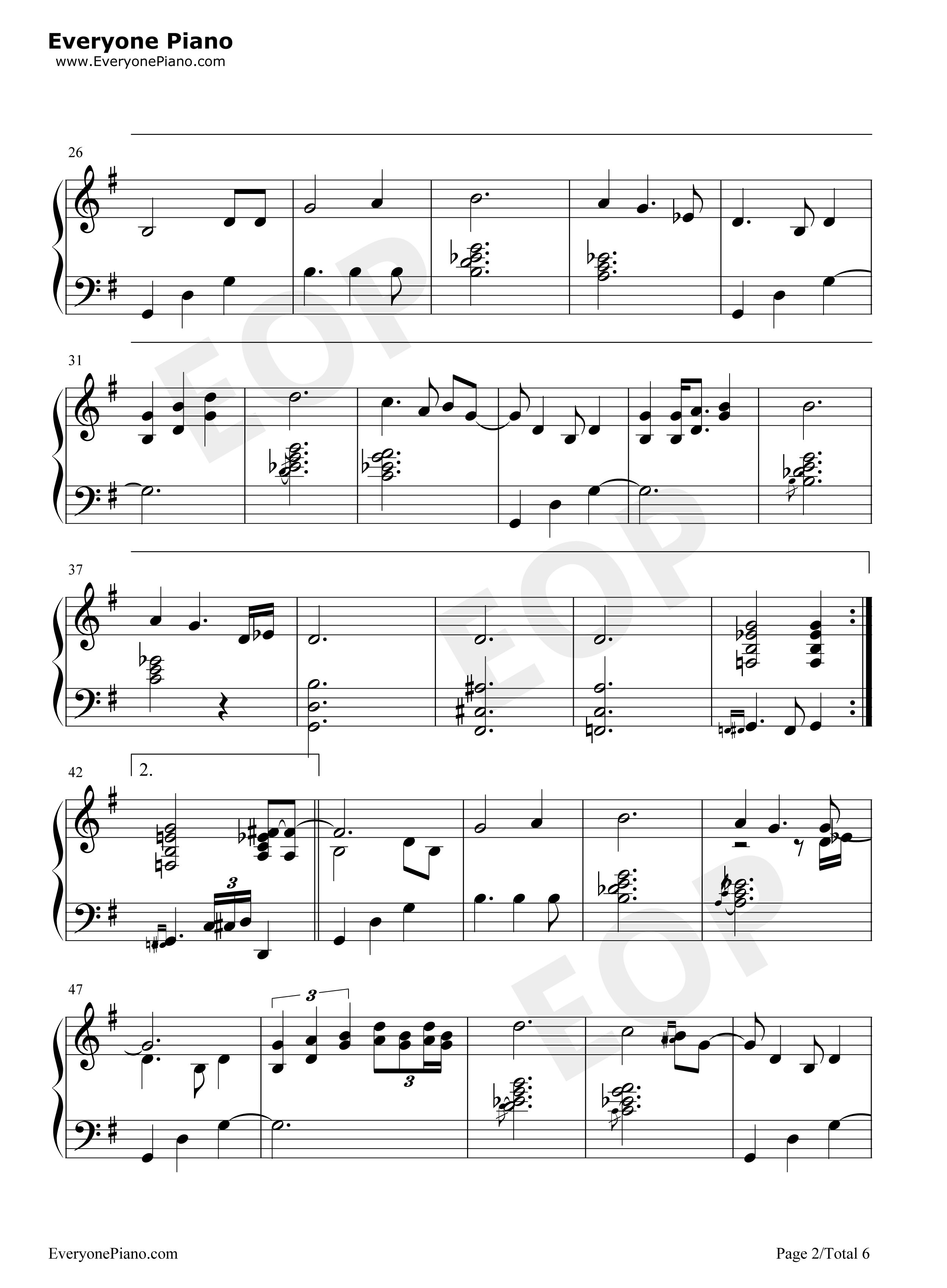Great Pumpkin Waltz钢琴谱-Vince Guaraldi2