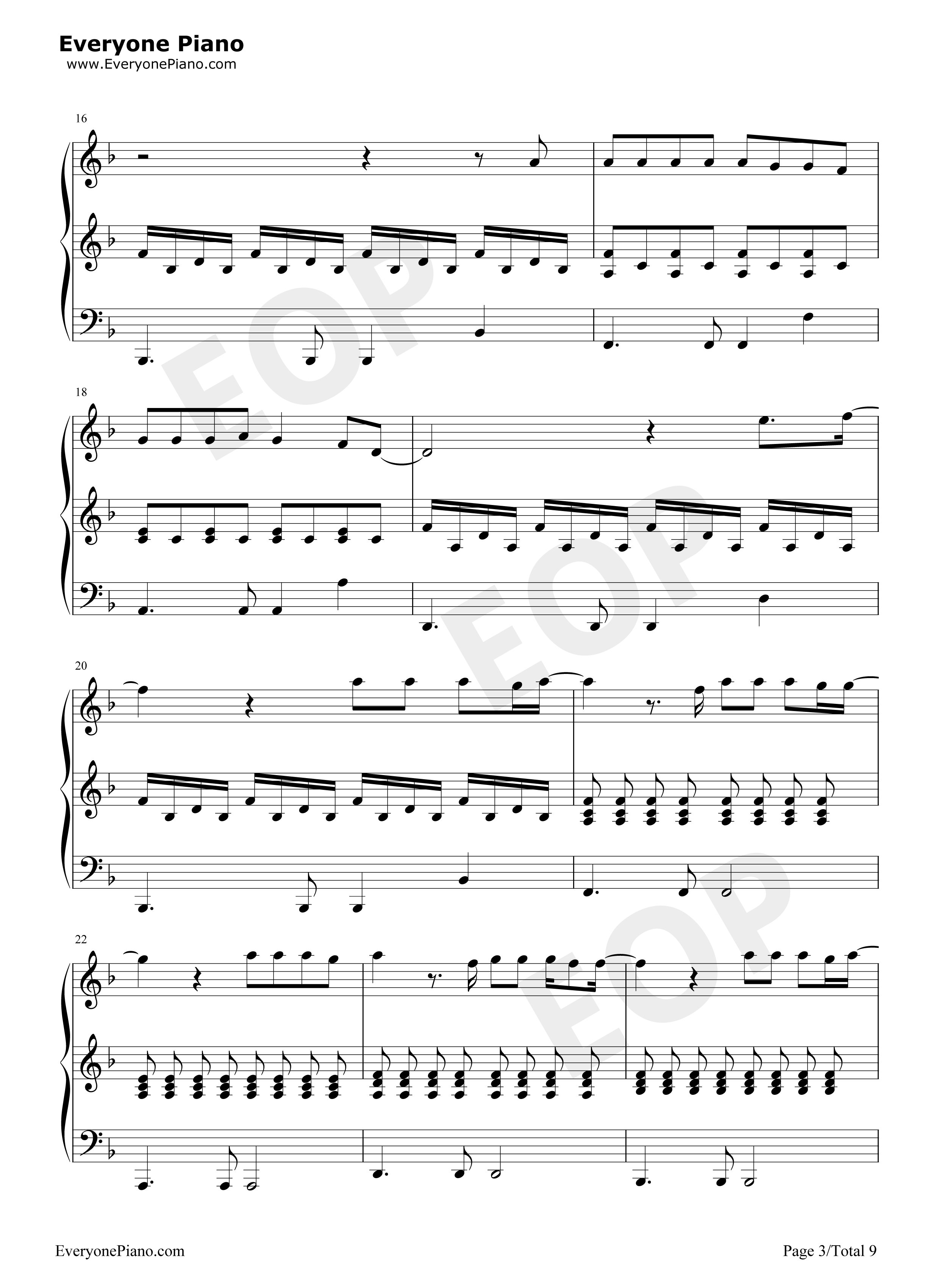 You Say钢琴谱-Lauren Daigle3