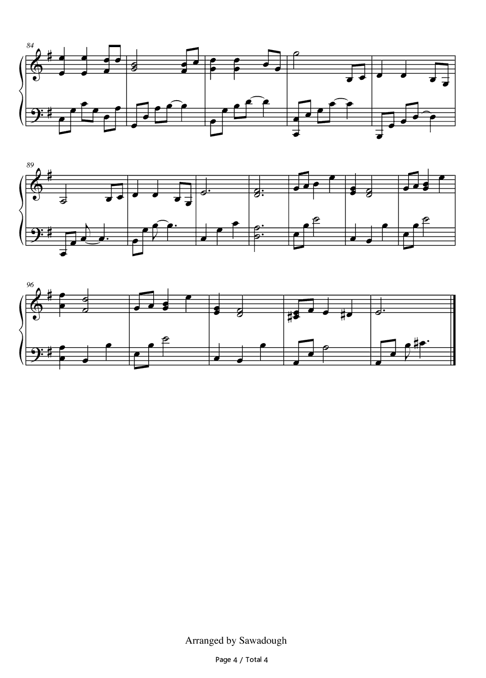 My Eden钢琴谱-Yisabel4